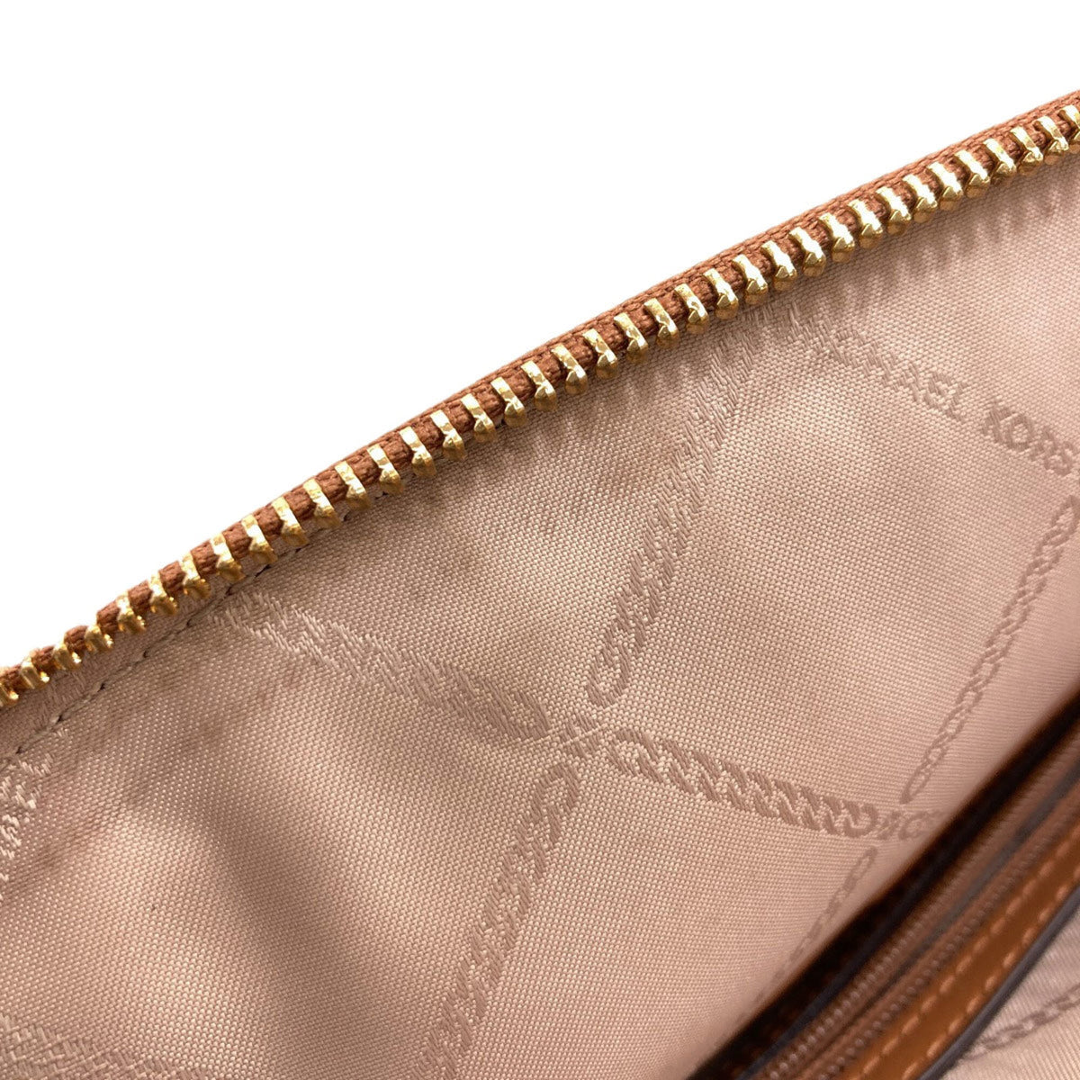 Michael Kors Brown Pvc Tote Bag (Pre-Owned)