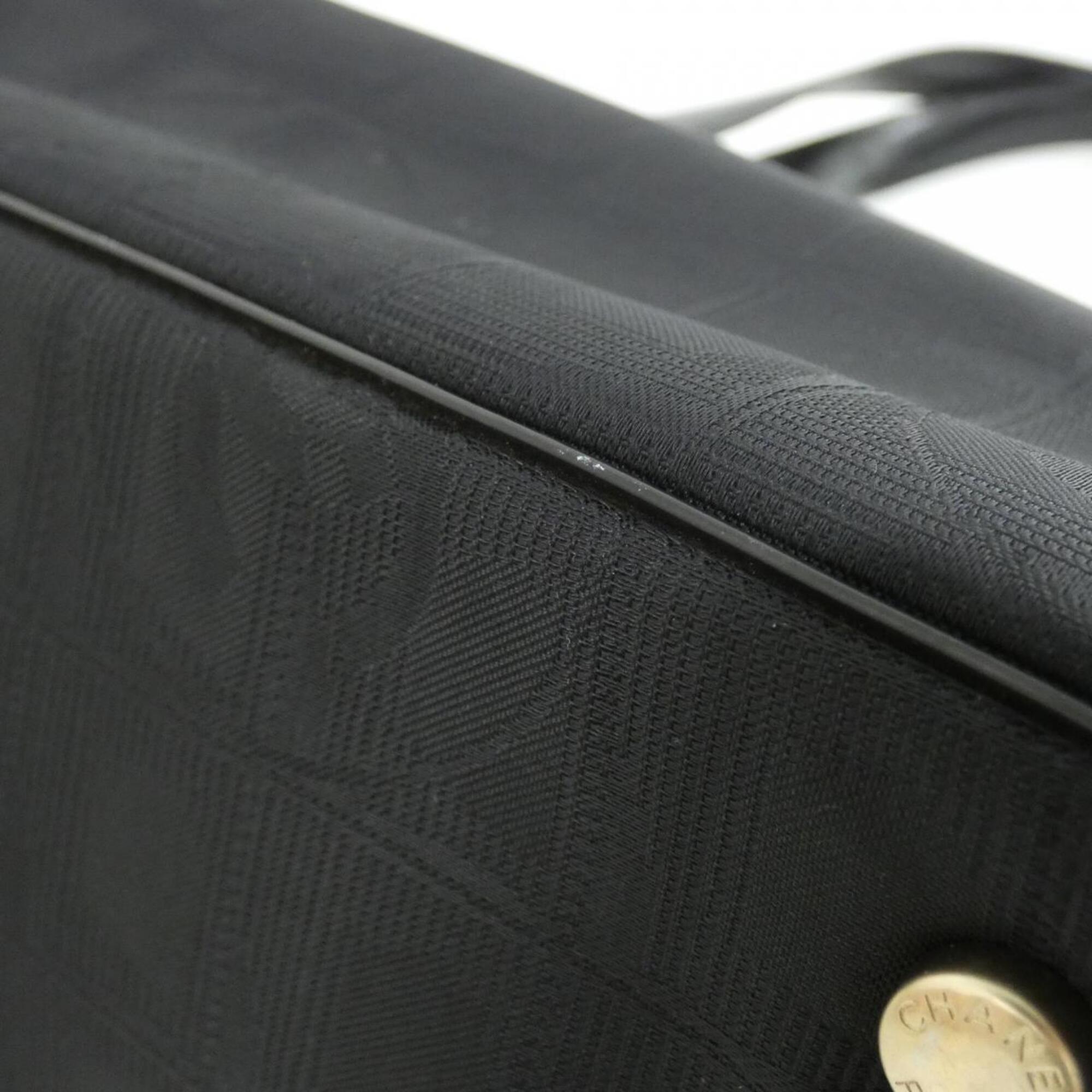 Chanel Black Travel Line Handbag (Pre-Owned)