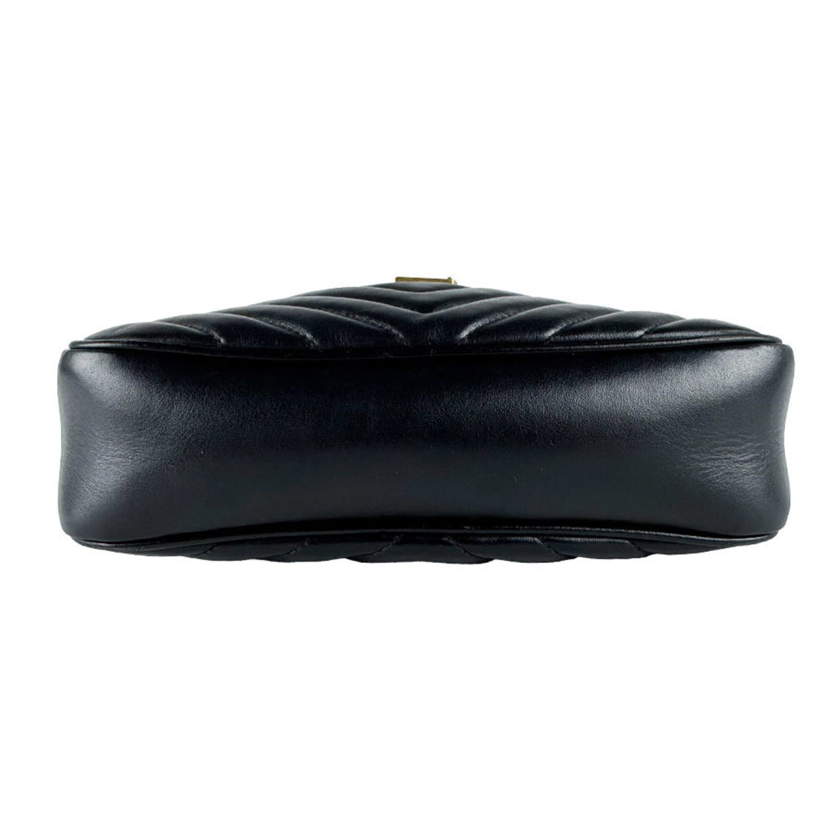 Saint Laurent Black Leather Shoulder Bag (Pre-Owned)