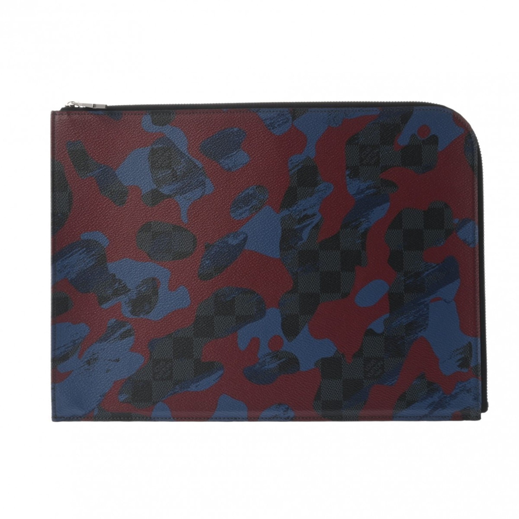 Louis Vuitton Damier Canvas Clutch Bag Pochette (Pre-Owned)
