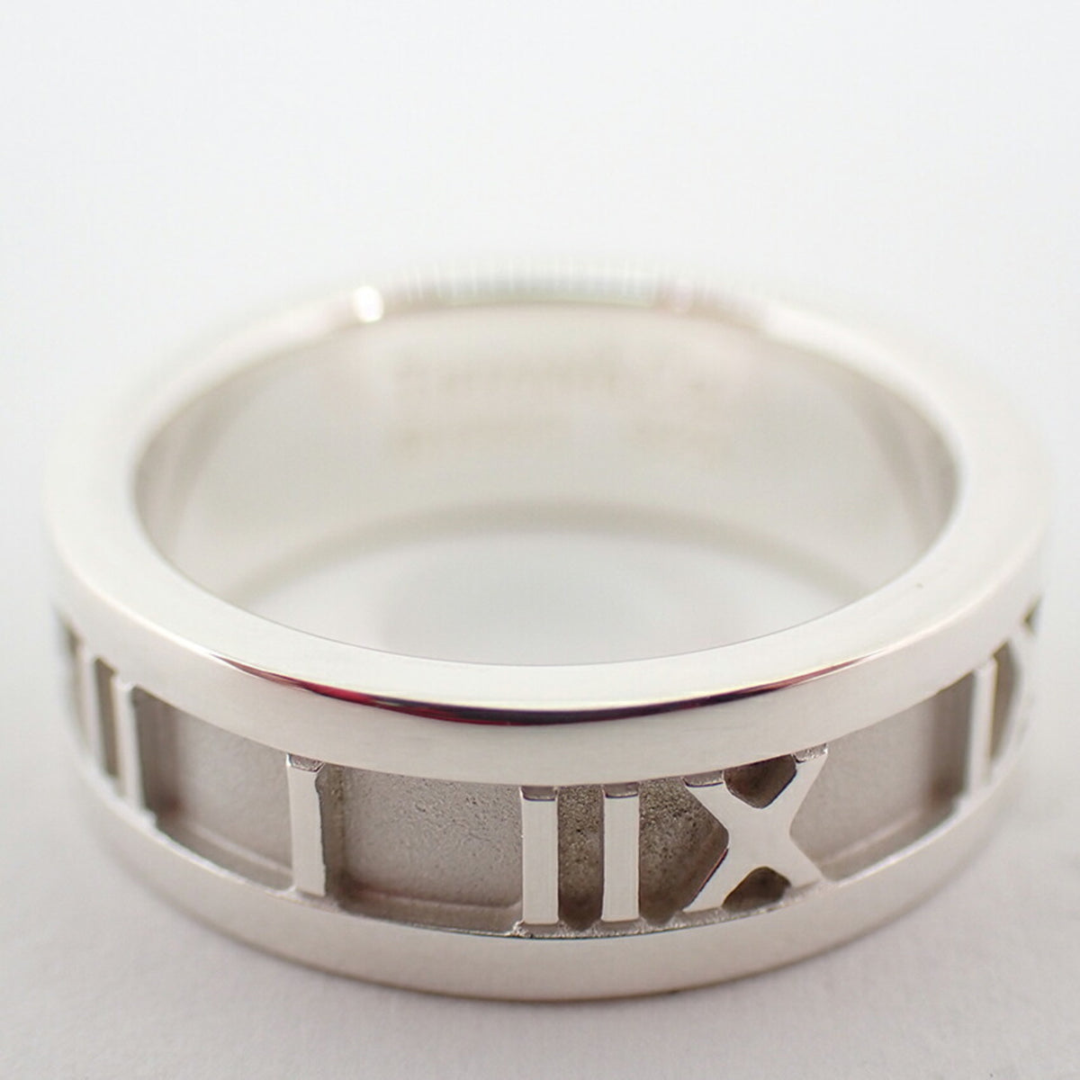 Tiffany Sterling Silver 925 Band Ring (Pre-Owned)
