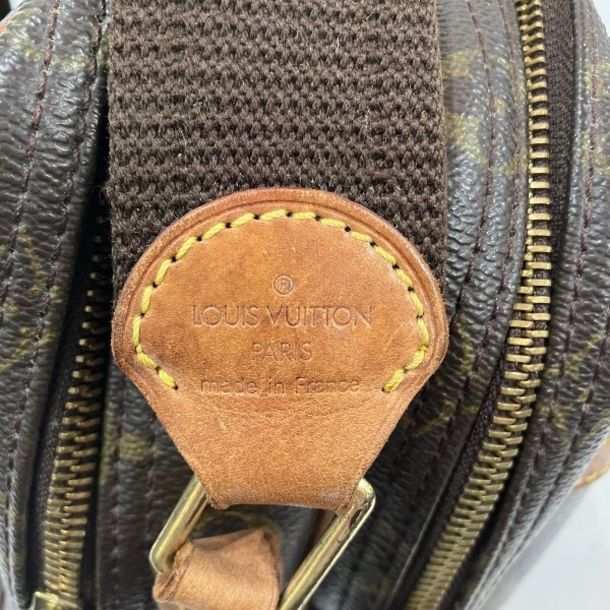 Louis Vuitton Brown Pvc Handbag Shoulder Bag (Pre-Owned)