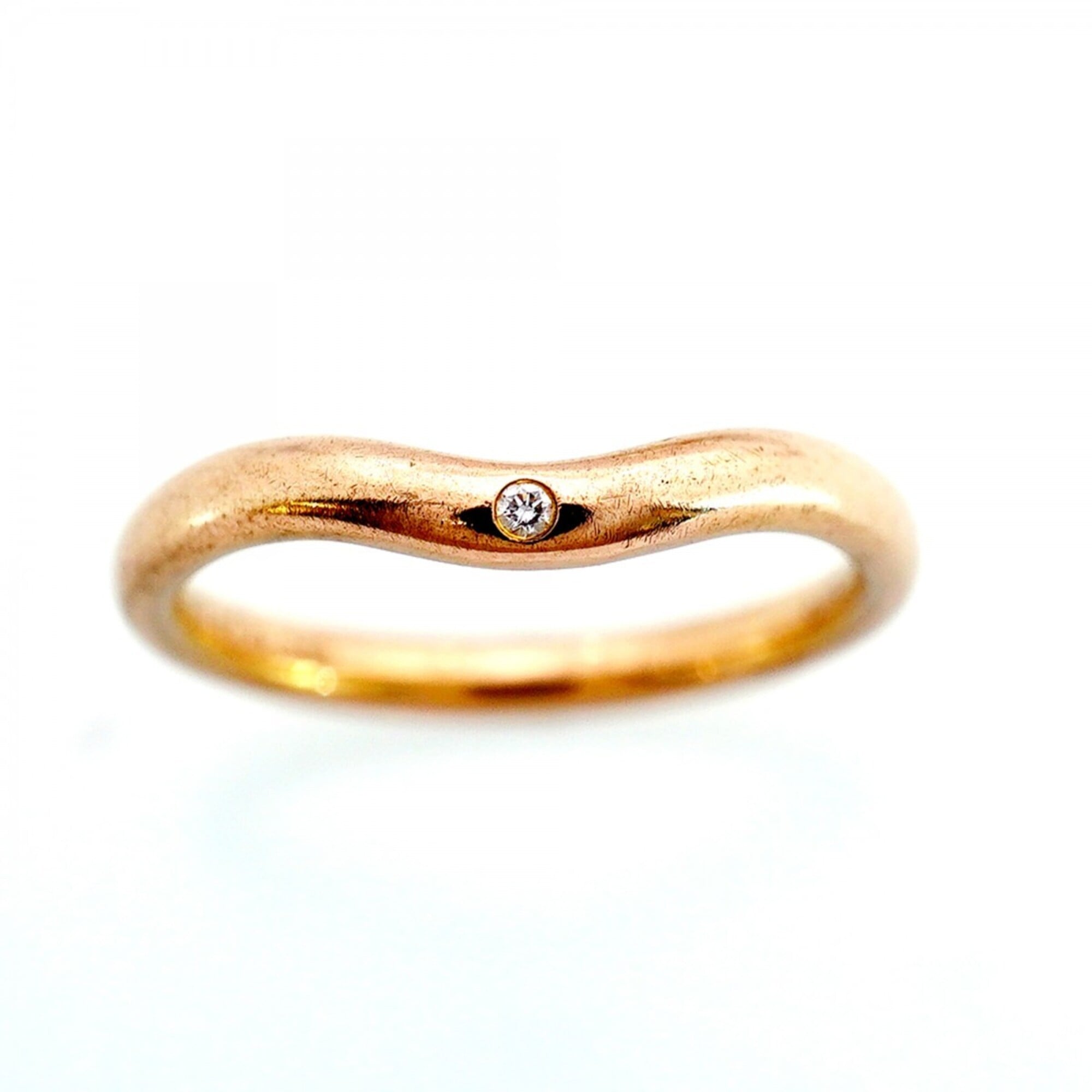 Tiffany Pink Gold (18K) Band Ring (Pre-Owned)