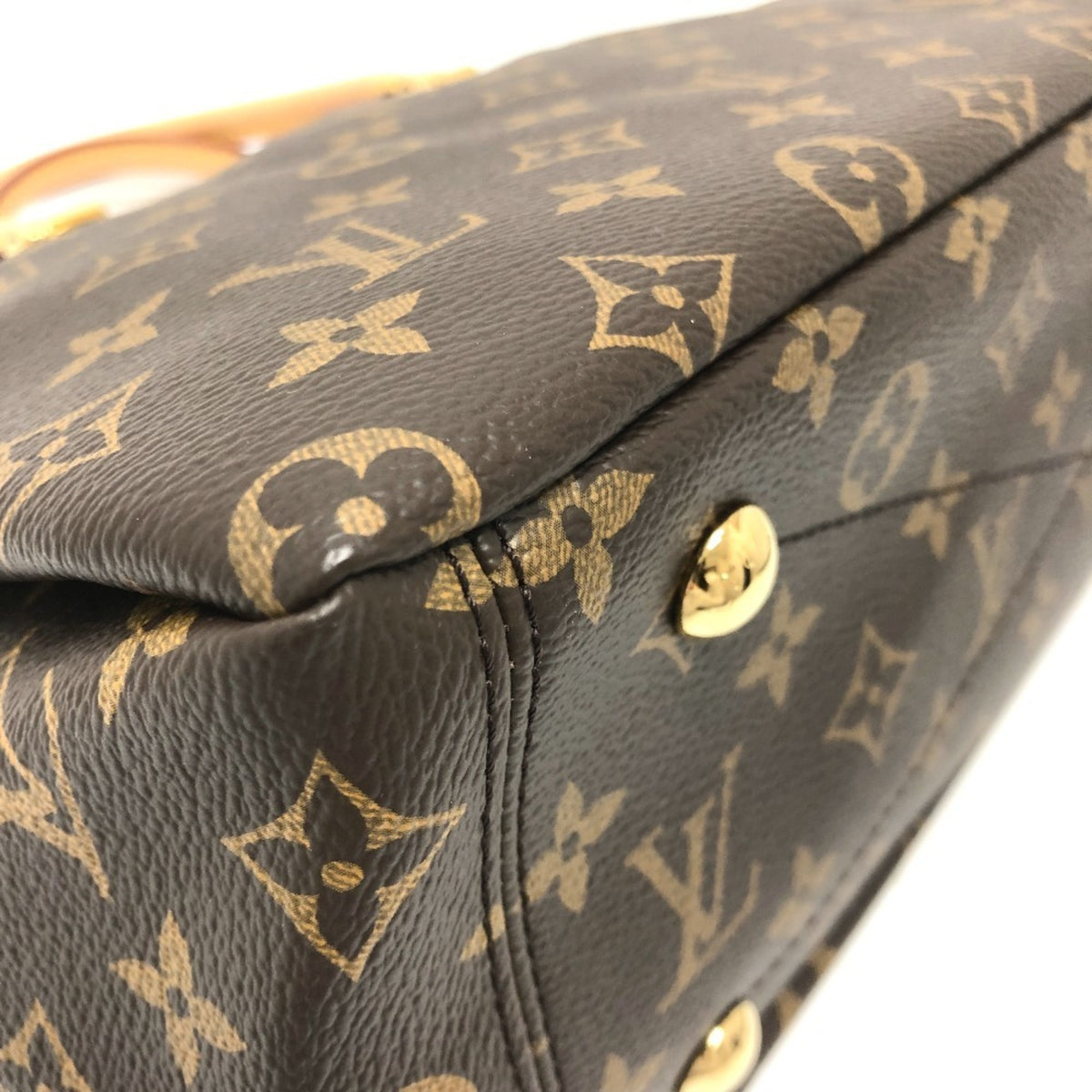 Louis Vuitton Brown Monogram Handbag Shoulder Bag (Pre-Owned)