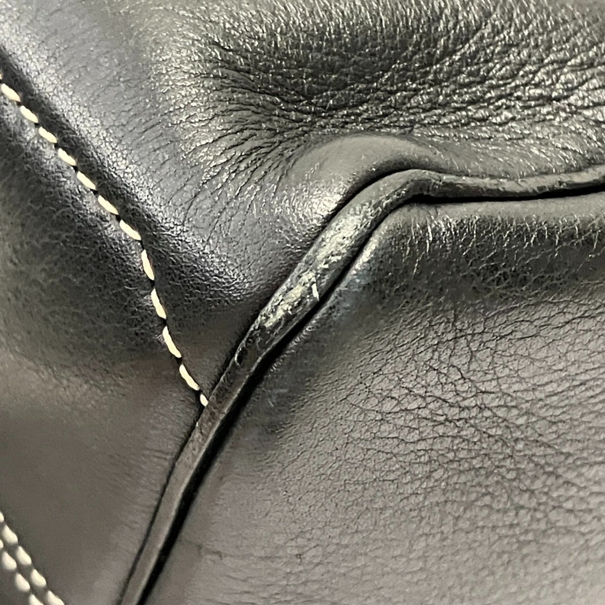Celine Black Leather Handbag (Pre-Owned)