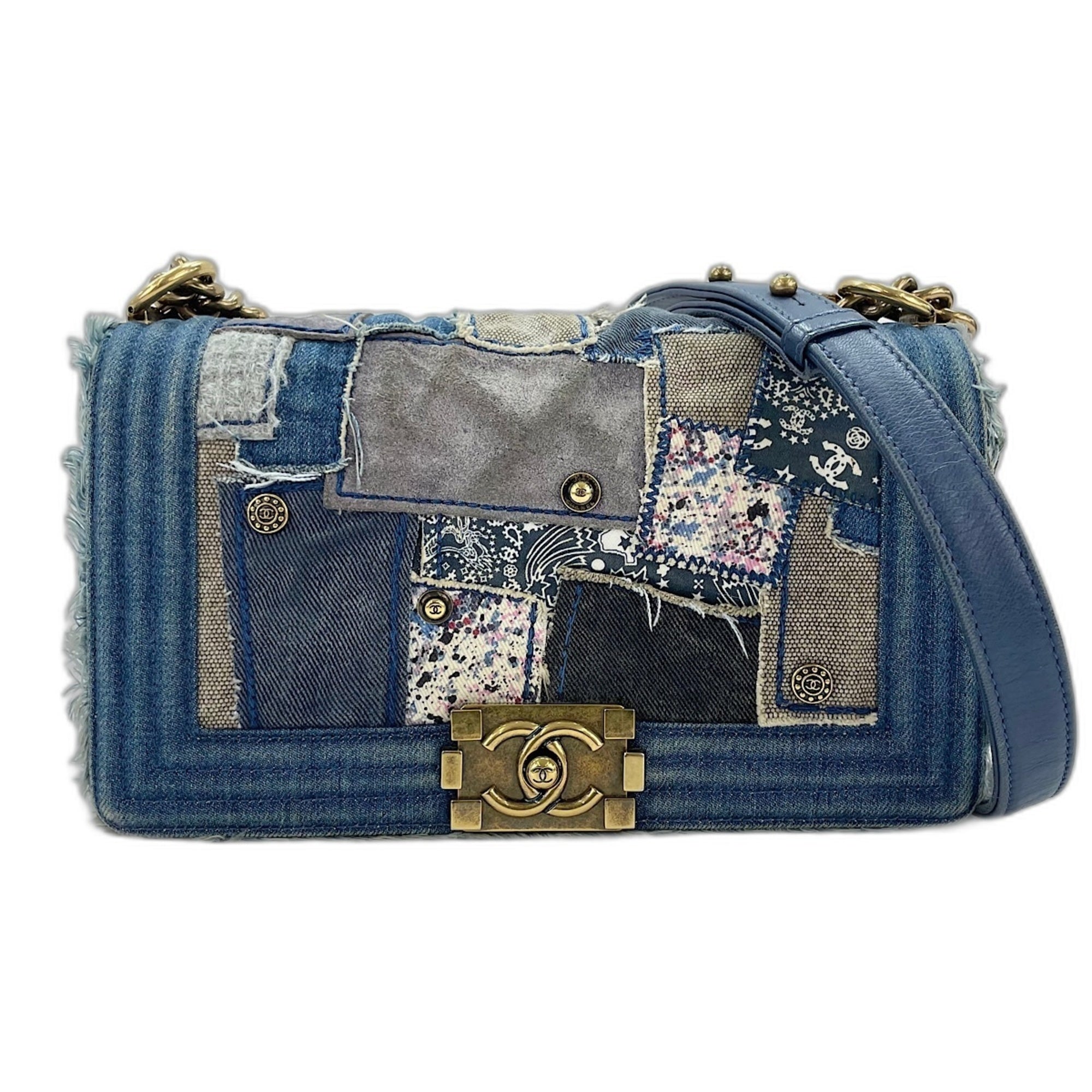 Chanel Blue Shoulder Bag (Pre-Owned)