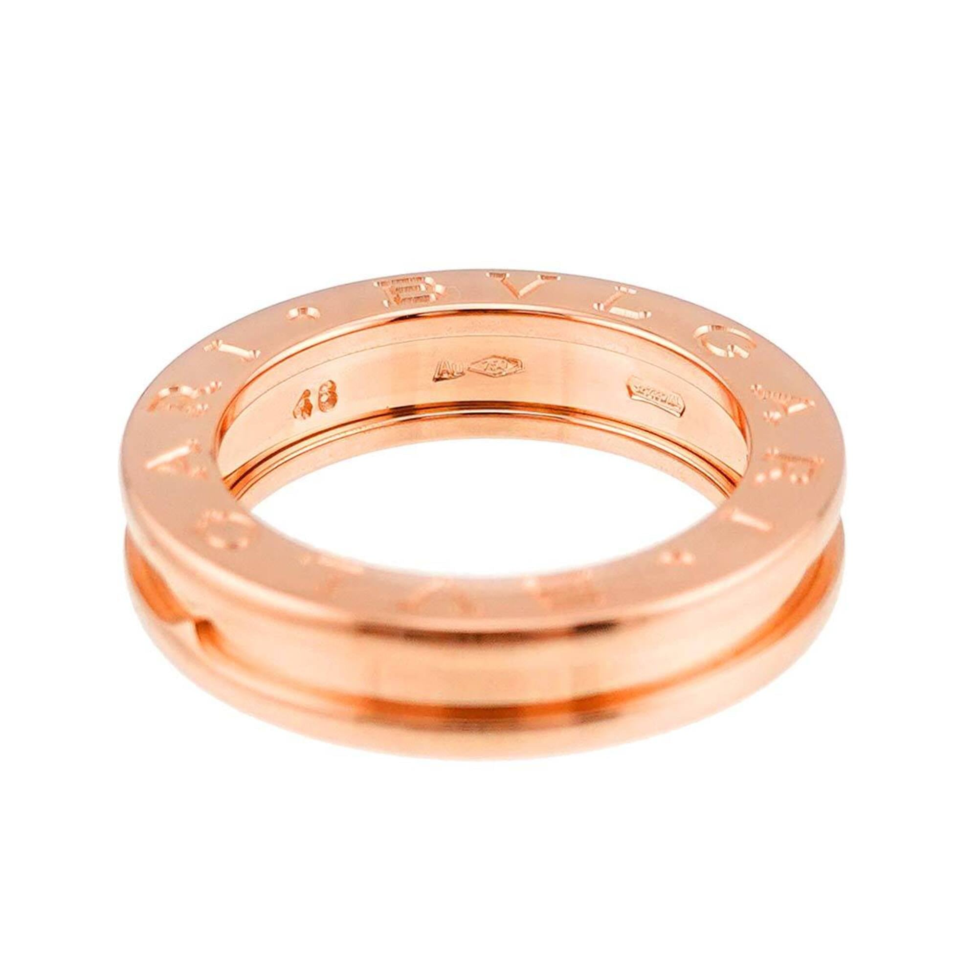 Bvlgari Pink Gold Pink Gold (18K) Band Ring (Pre-Owned)