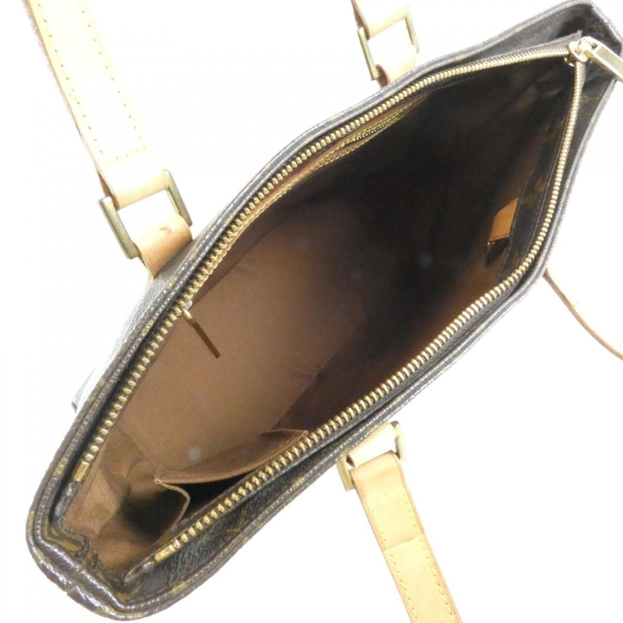 Louis Vuitton Monogram Marron Coated Canvas Handbag (Pre-Owned)