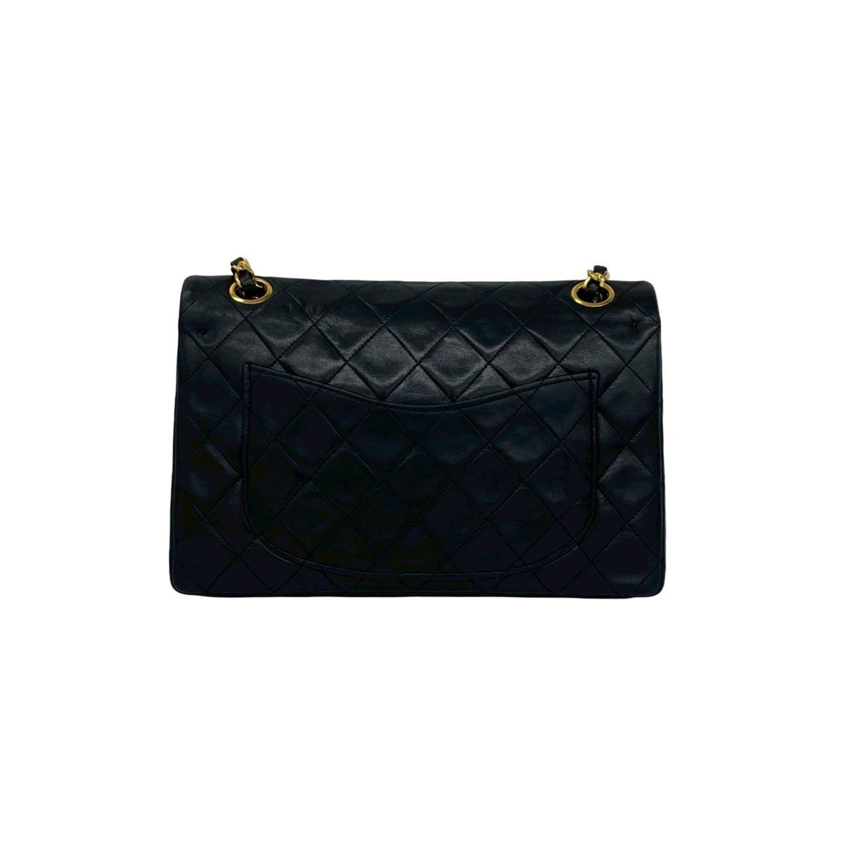 Chanel Black Leather Shoulder Bag (Pre-Owned)