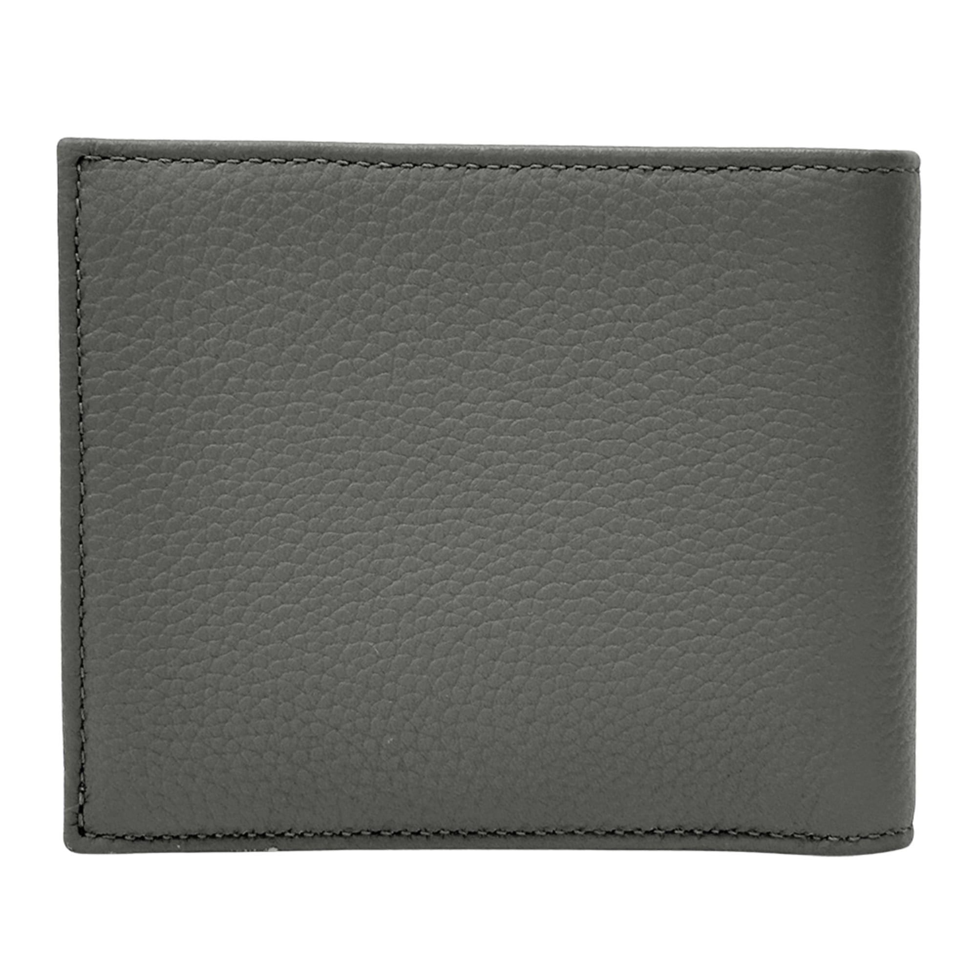 Christian Dior Gray Leather Wallet (Bi-Fold) (Pre-Owned)