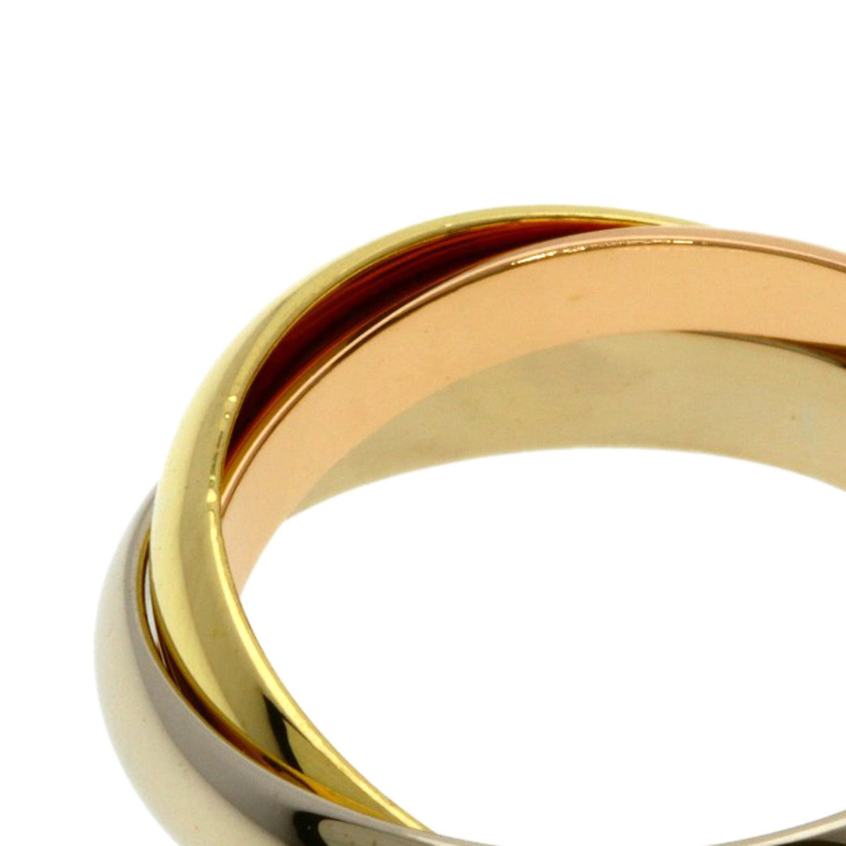 Cartier Trinity Yellow Gold (18K) Pink Gold (18K) White Gold (18K) Band Ring (Pre-Owned)