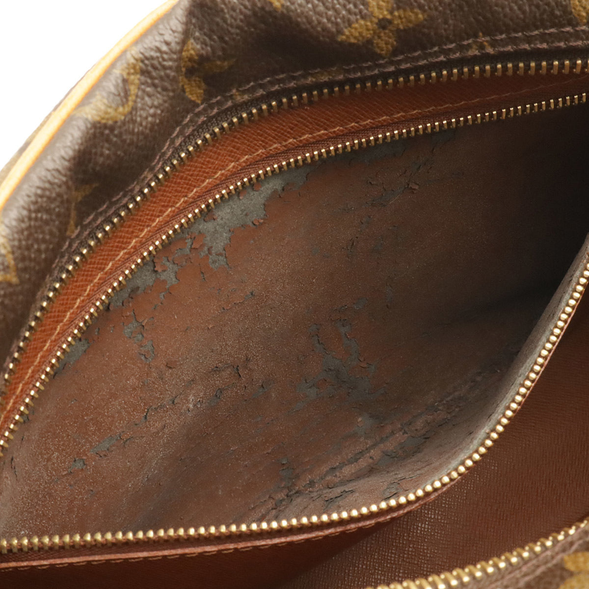 Louis Vuitton Brown Monogram Canvas Pvc Coated Canvas Handbag Shoulder Bag (Pre-Owned)