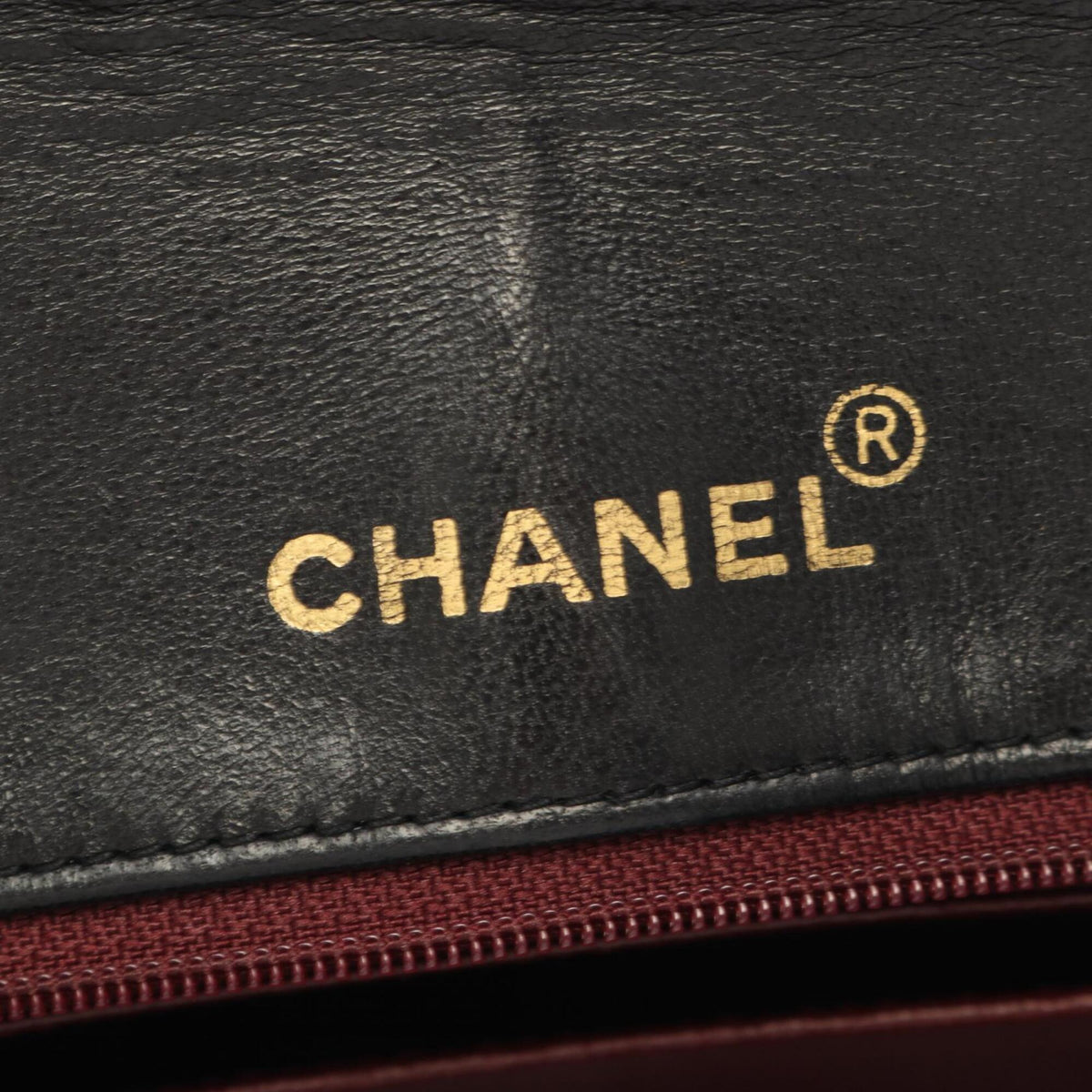 Chanel Black Leather Handbag Shoulder Bag (Pre-Owned)