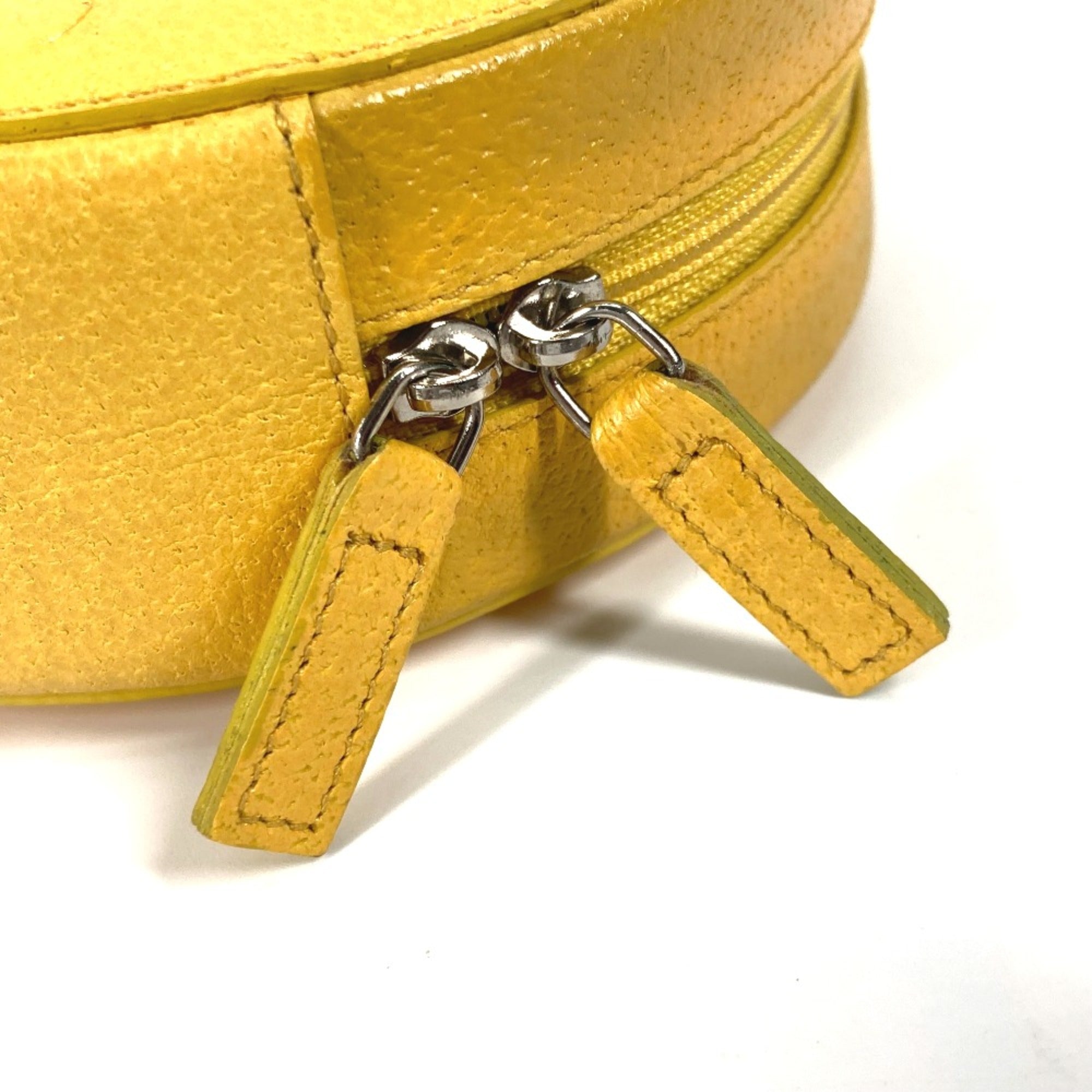 Bvlgari Yellow Leather Shoulder Bag (Pre-Owned)