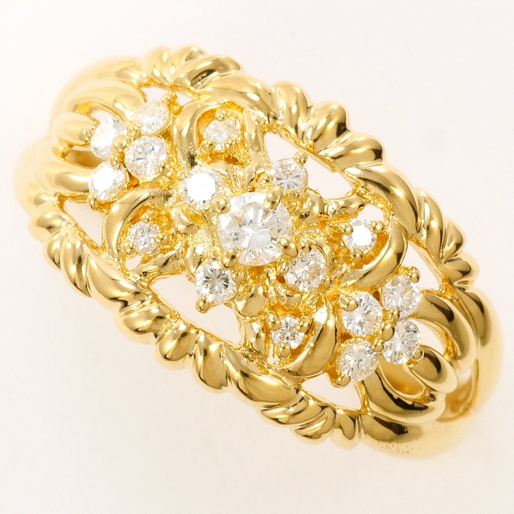 Unbranded Yellow Gold Yellow Gold (18K) Band Ring (Pre-Owned)