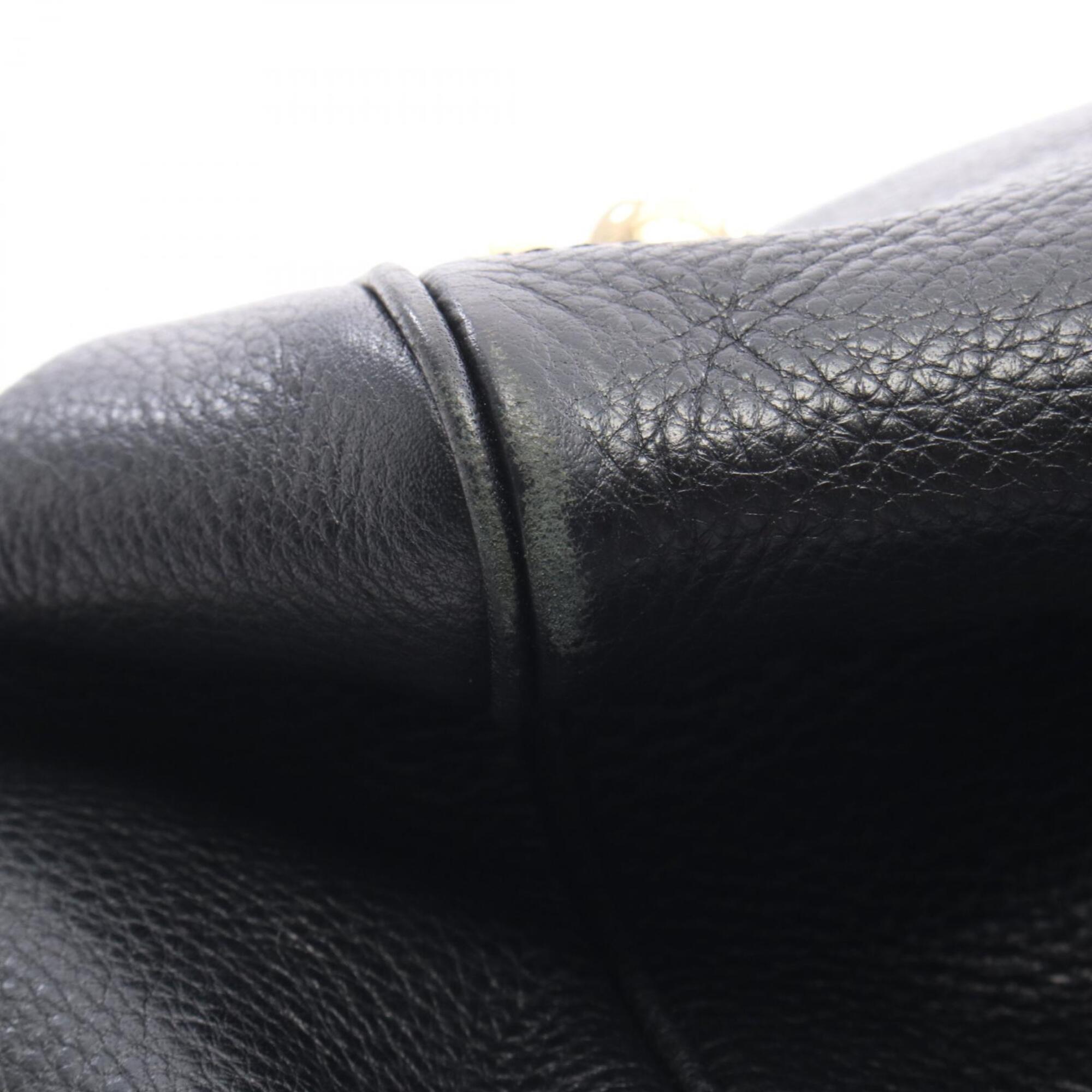 Loewe Black Leather Handbag (Pre-Owned)