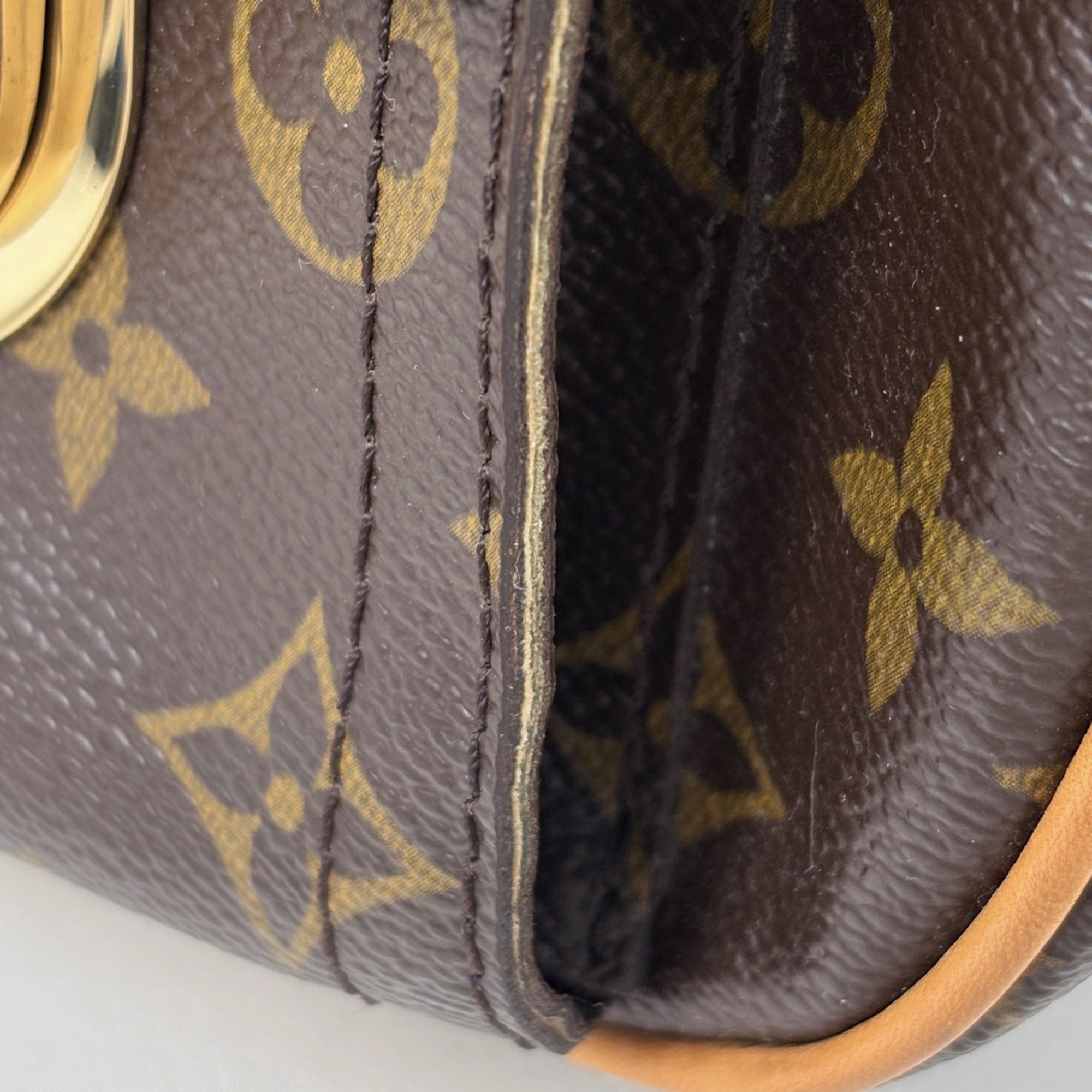 Louis Vuitton Brown Monogram Monogram Shoulder Bag (Pre-Owned)