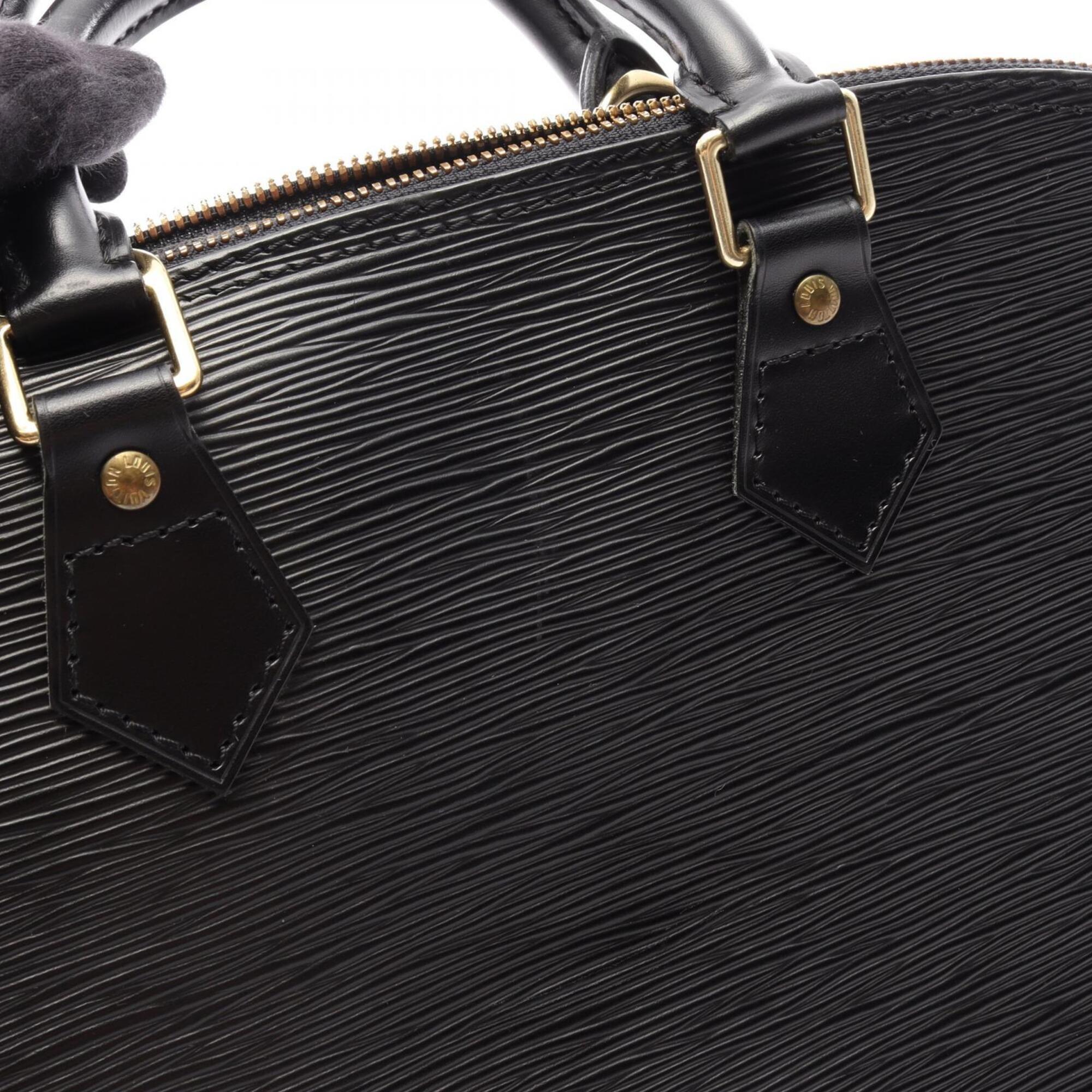 Louis Vuitton Black Noir Epi Leather Handbag (Pre-Owned)