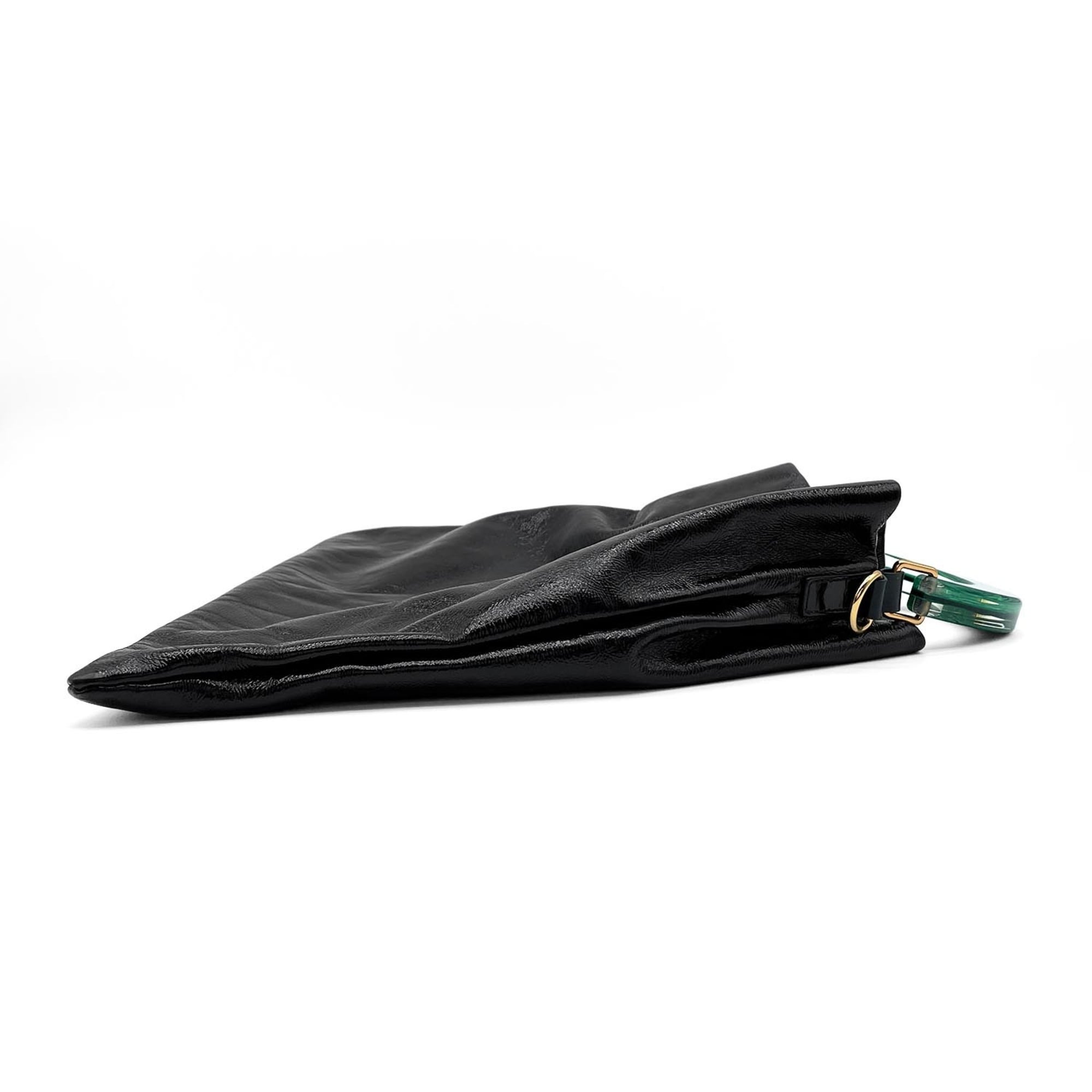 Marni Black Patent Leather Handbag (Pre-Owned)