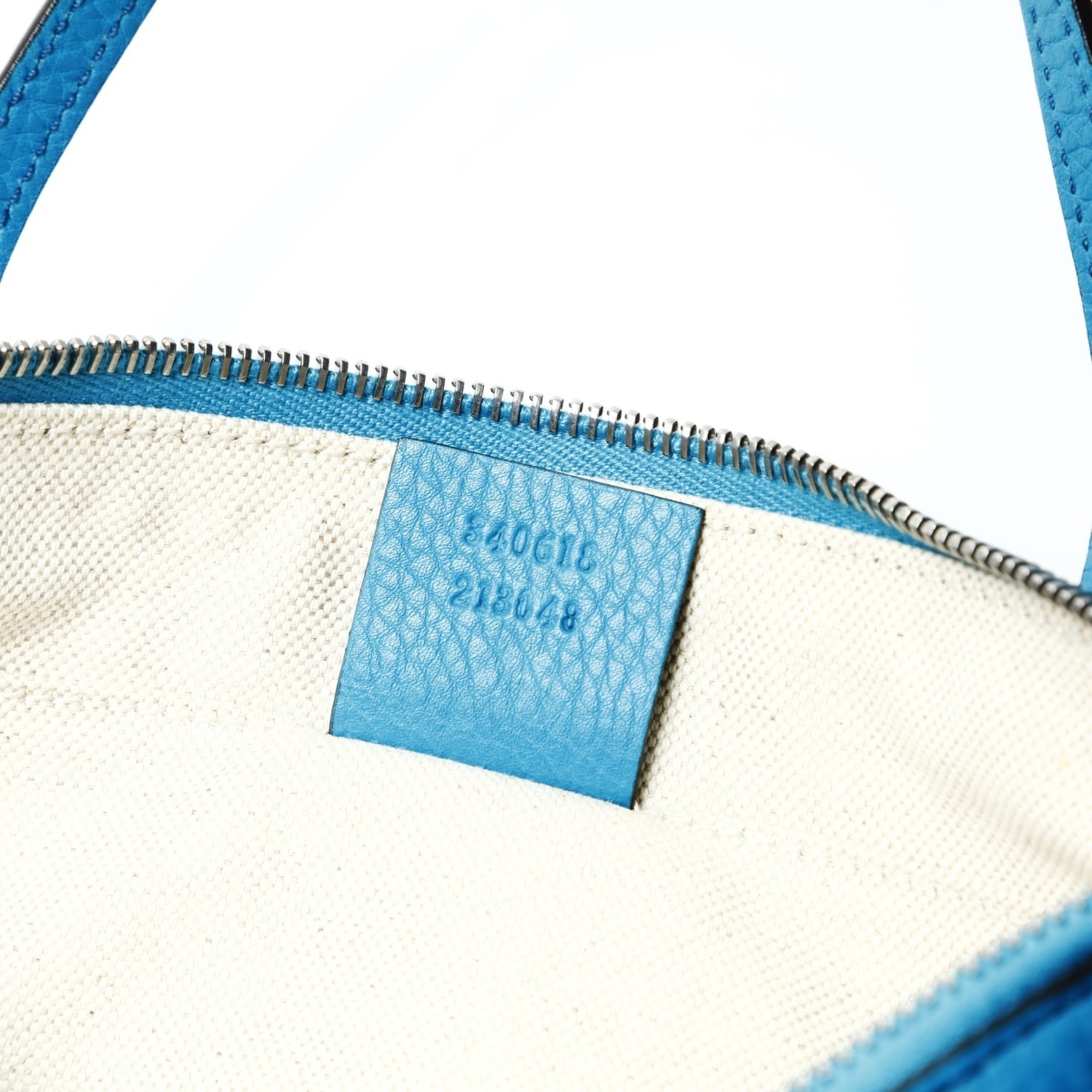 Gucci Blue Handbag (Pre-Owned)