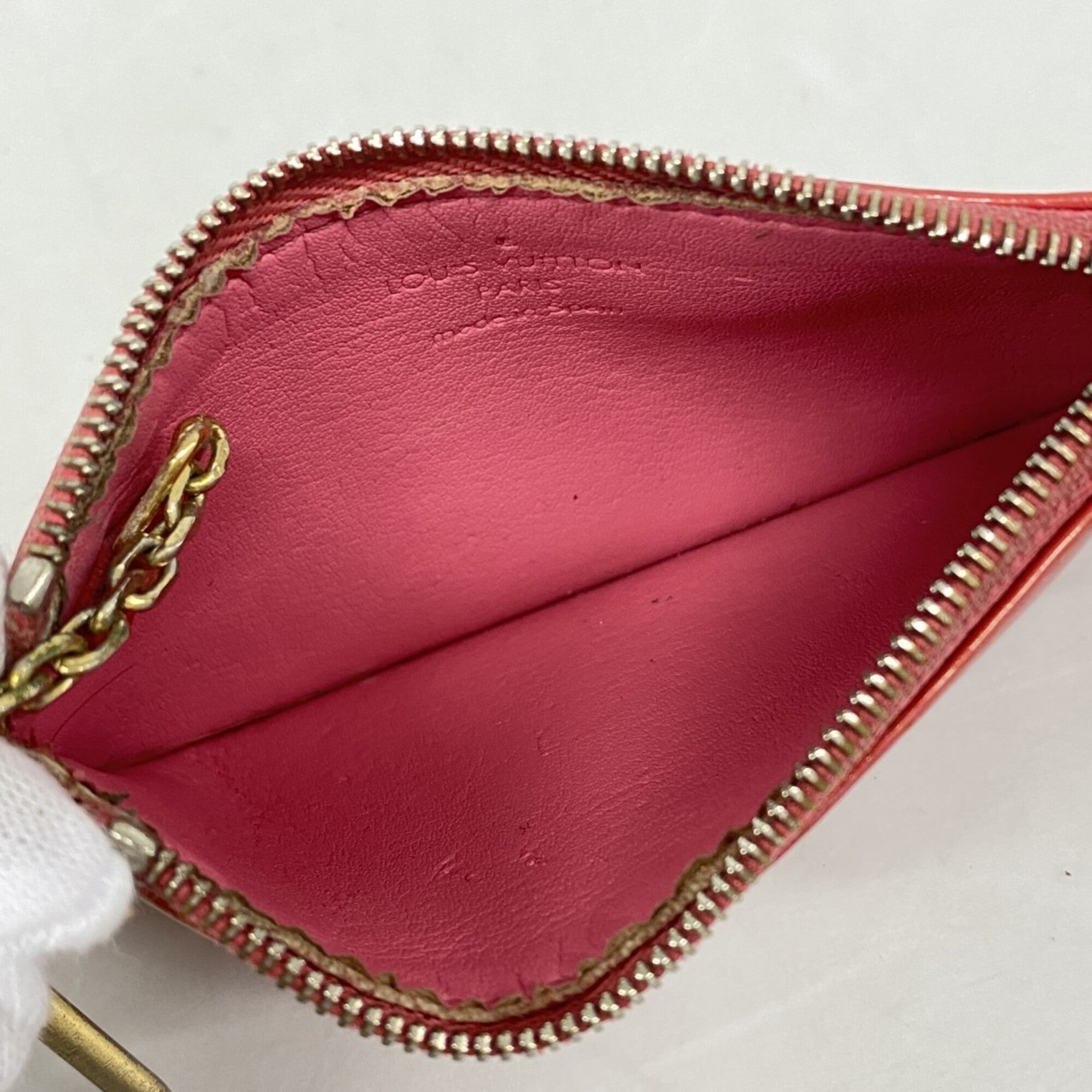 Louis Vuitton Pink Coin Purse/Coin Case (Pre-Owned)