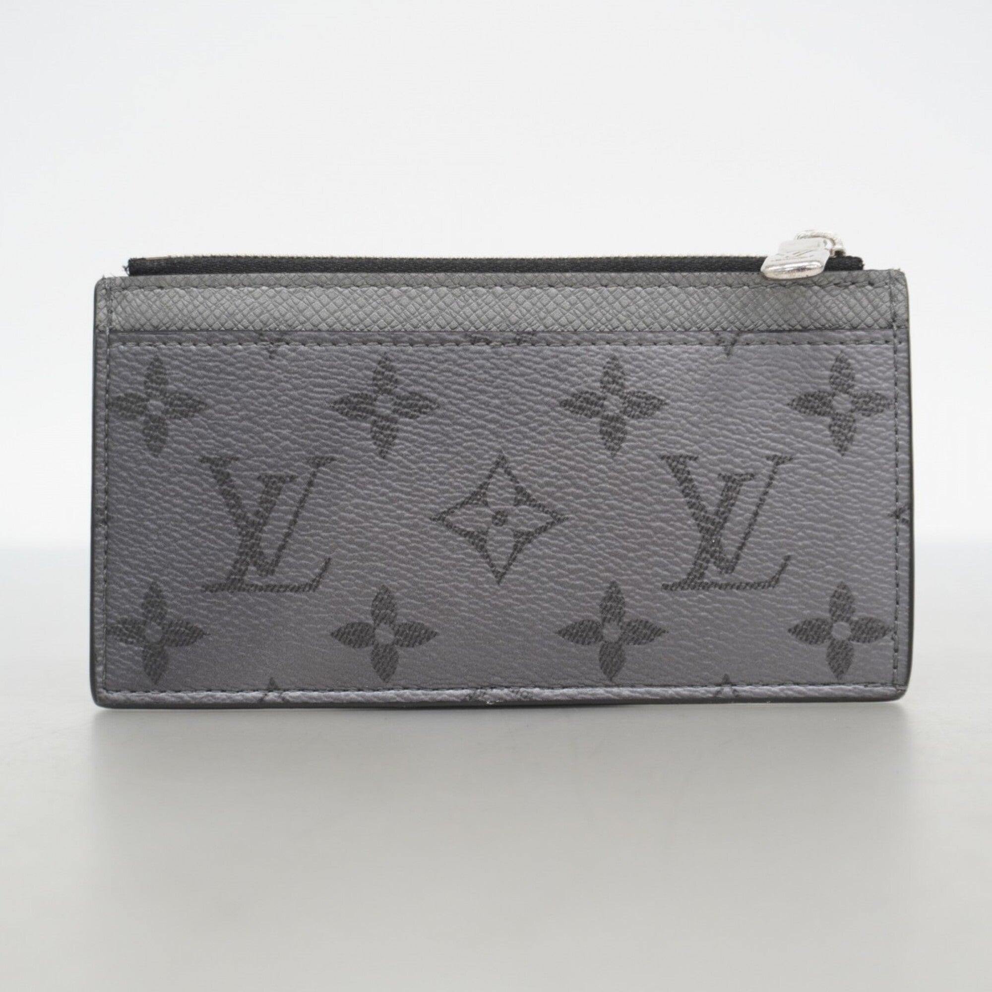 Louis Vuitton Silver Gray Coin Purse/Coin Case (Pre-Owned)