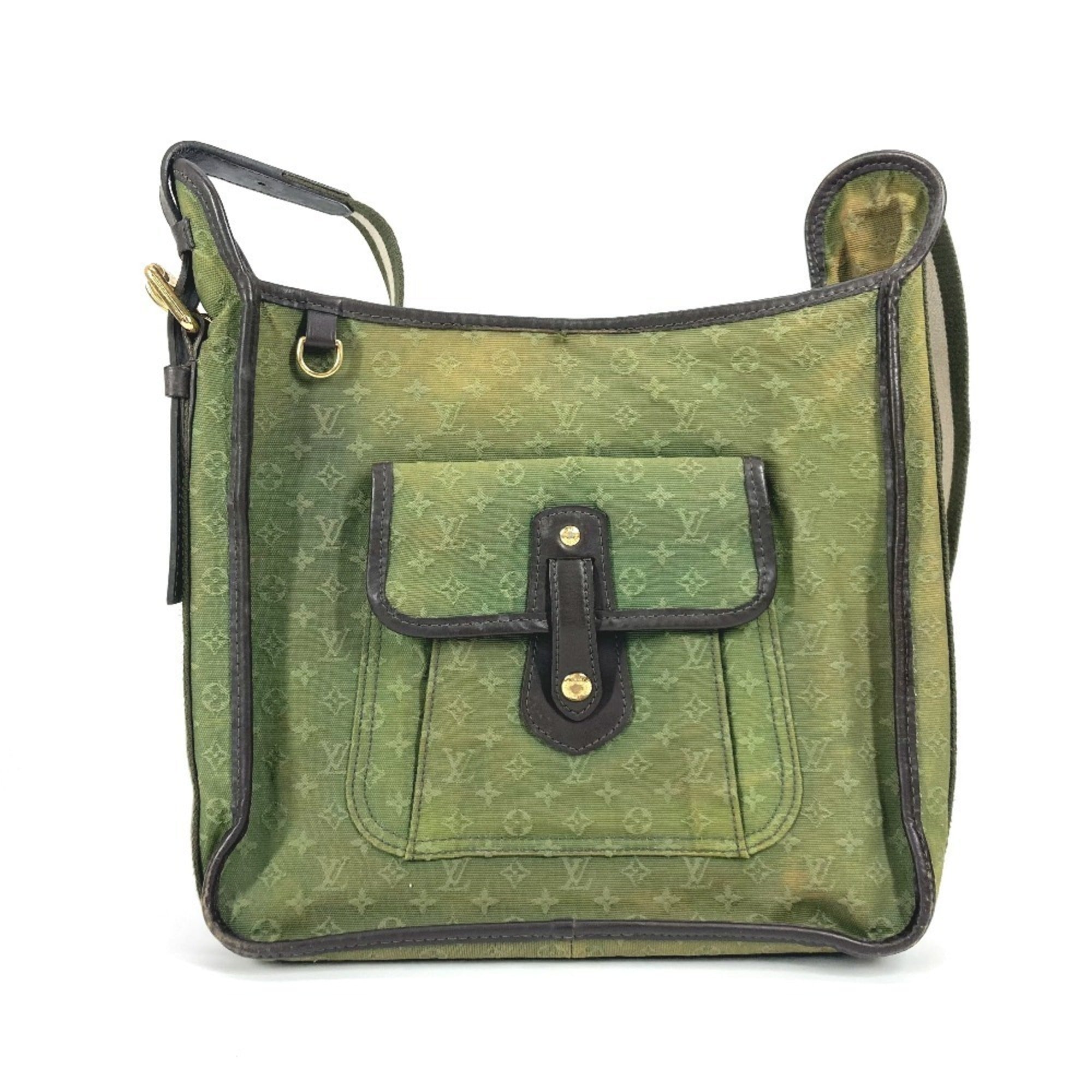 Louis Vuitton Khaki Monogram Mini Shoulder Bag (Pre-Owned)