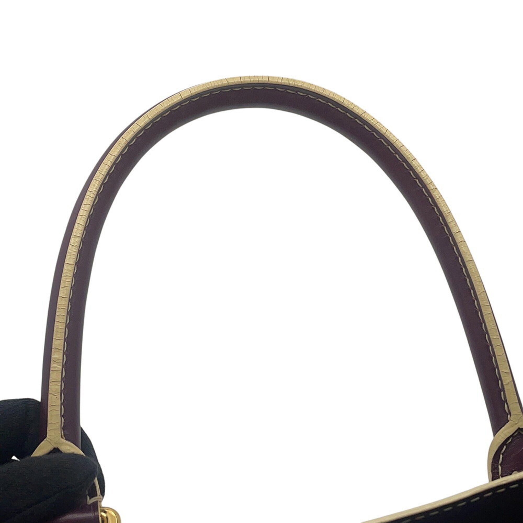Louis Vuitton Purple Suhali Leather Handbag (Pre-Owned)
