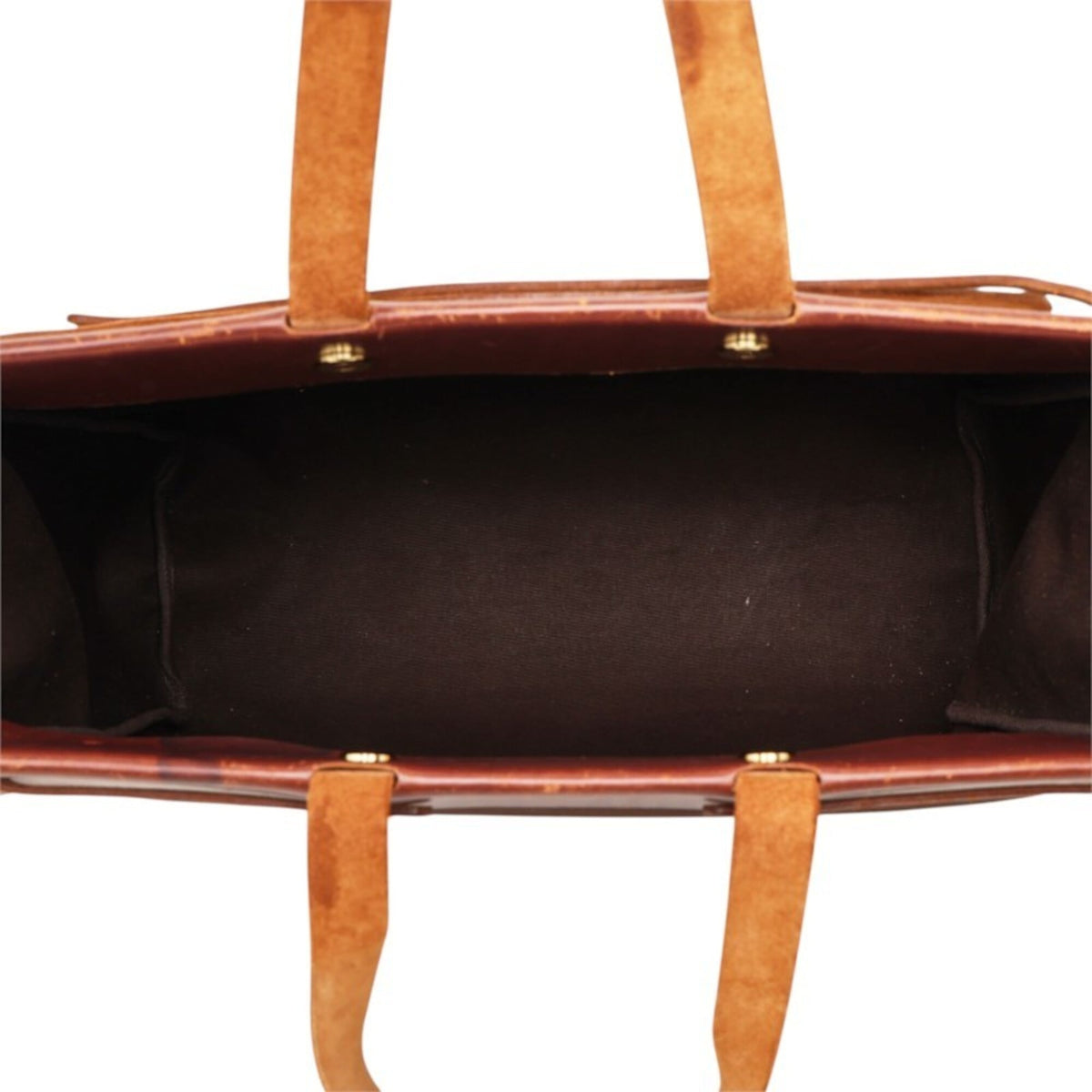 Hermes Brown Toile H Leather Tote Bag (Pre-Owned)