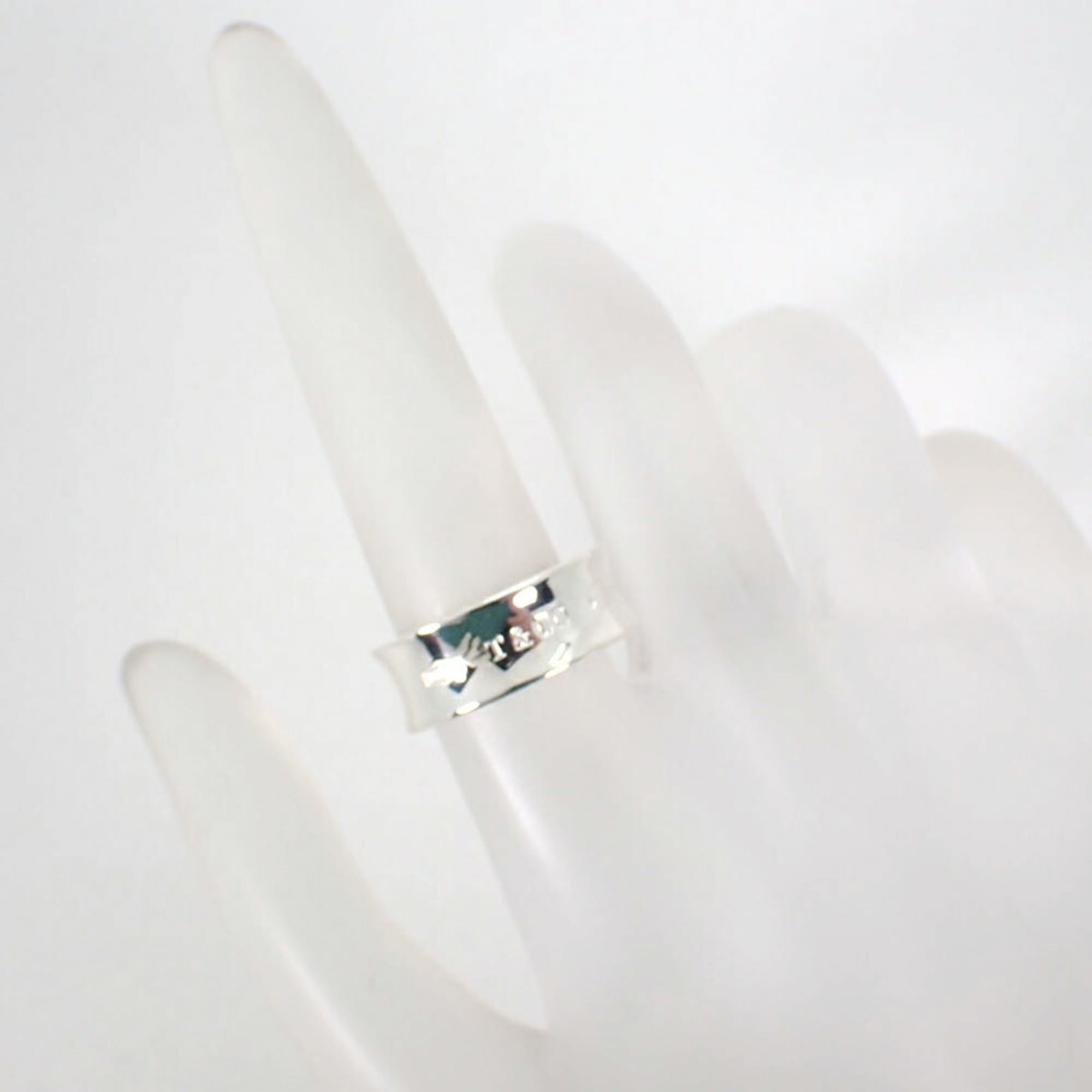 Tiffany Sterling Silver 925 Band Ring (Pre-Owned)