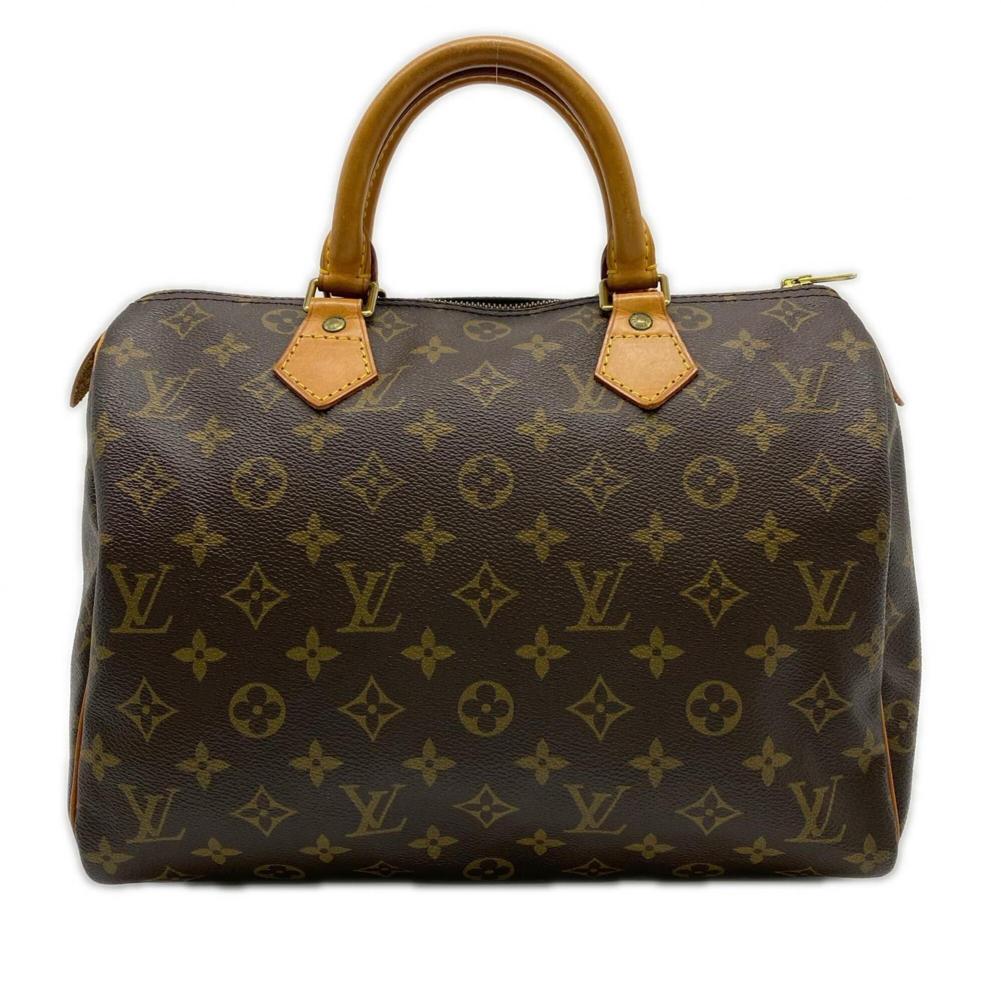 Louis Vuitton Brown Monogram Monogram Leather Handbag (Pre-Owned)