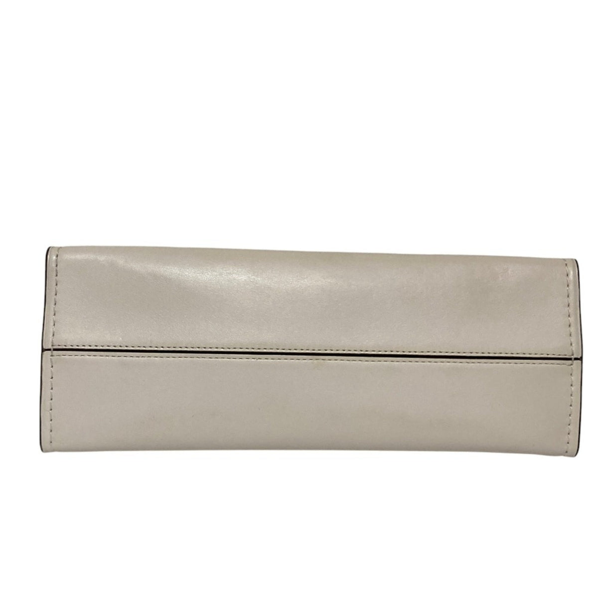 Coach White Leather Shoulder Bag (Pre-Owned)