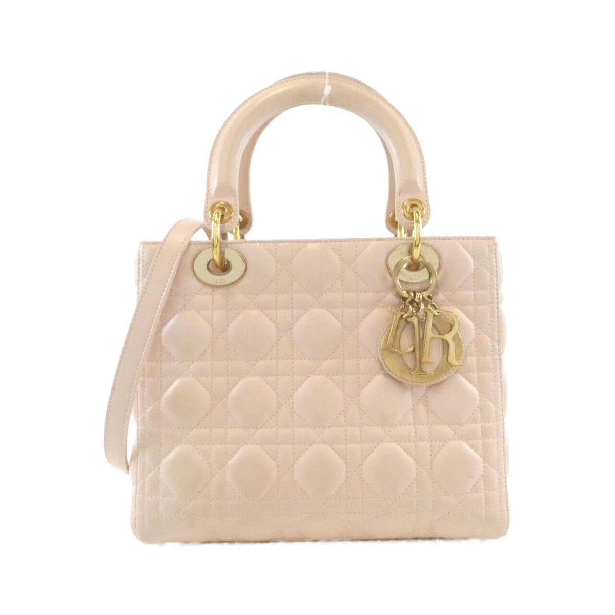 Christian Dior Pink Leather Handbag (Pre-Owned)