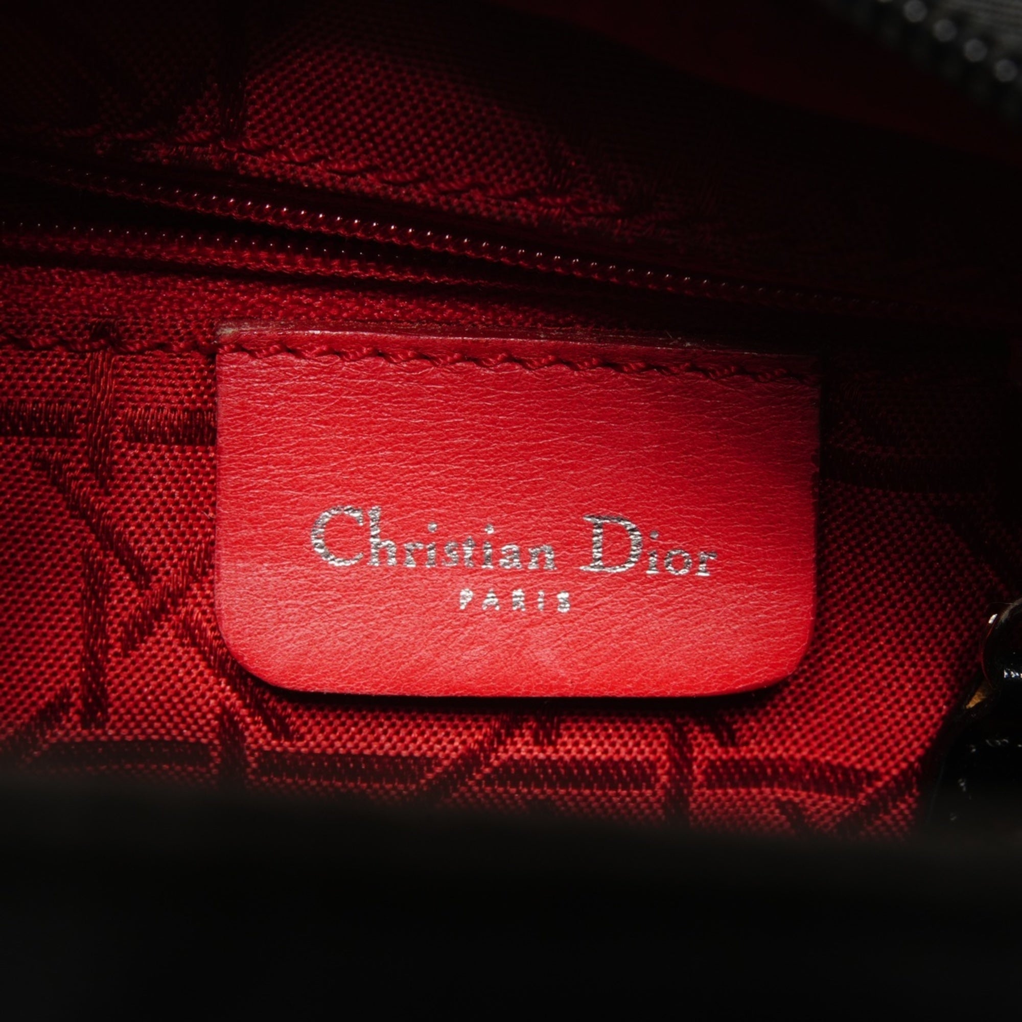 Christian Dior Lady Dior Black Nylon Handbag (Pre-Owned)