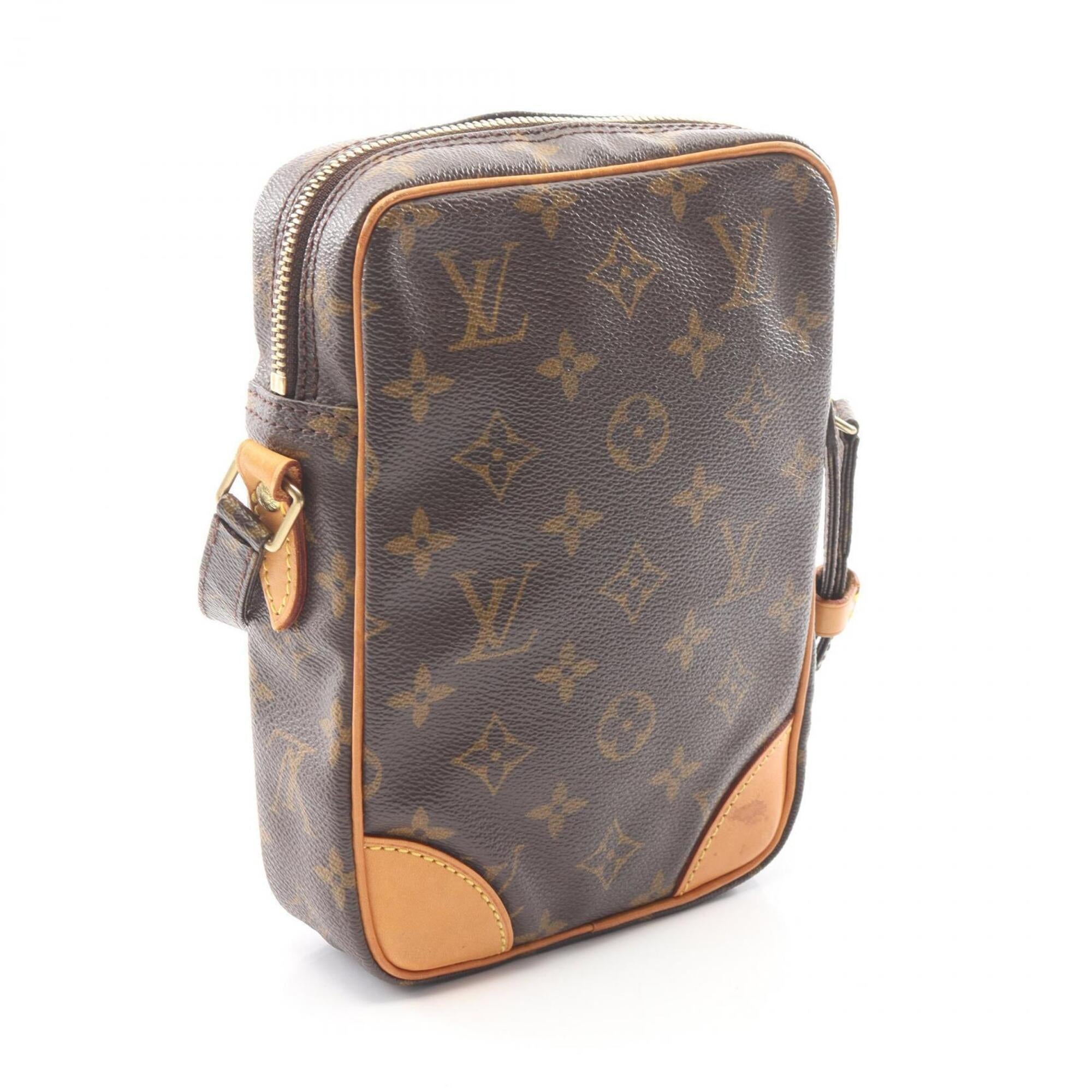 Louis Vuitton Brown Monogram Monogram Leather Shoulder Bag (Pre-Owned)