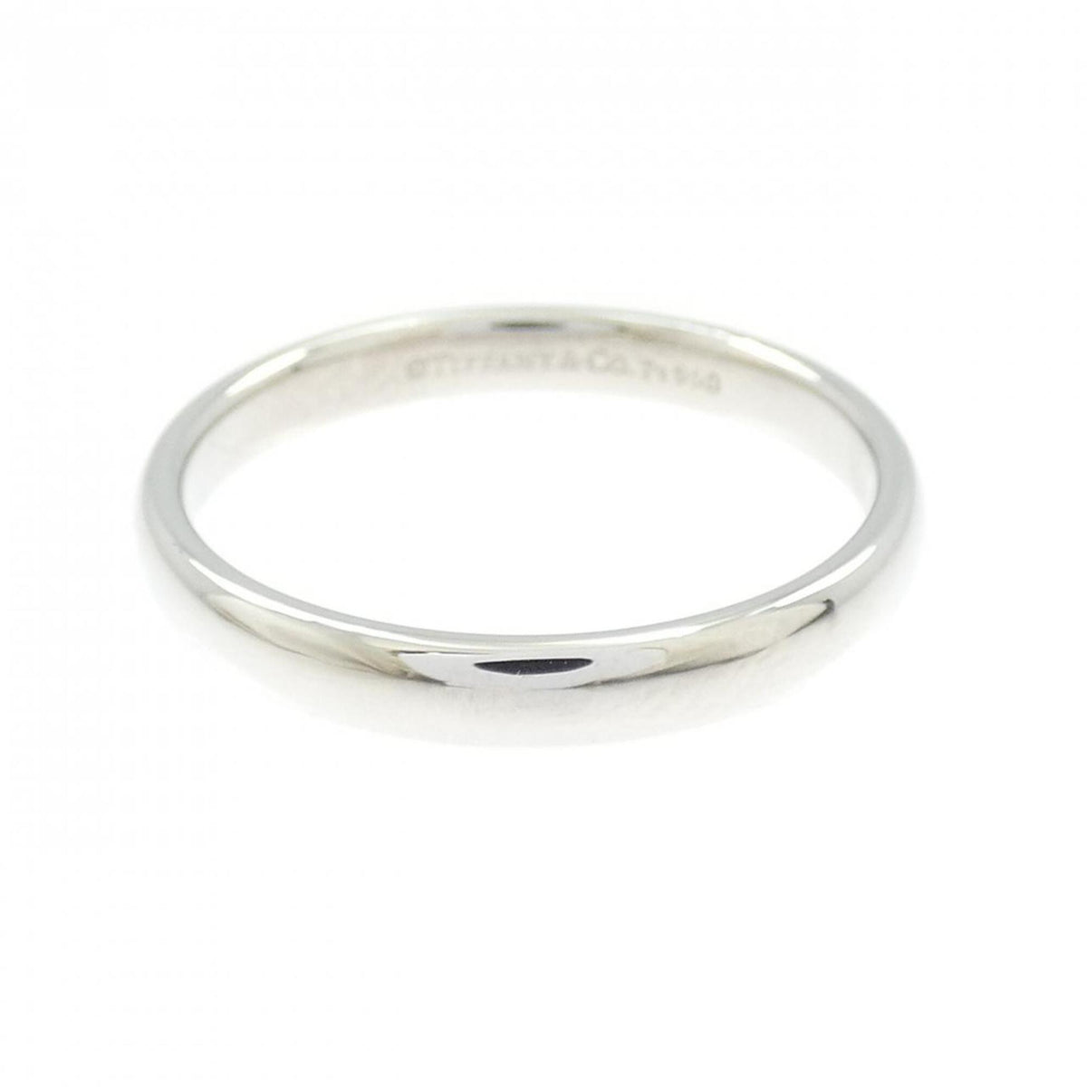 Tiffany Platinum 950 Band Ring (Pre-Owned)