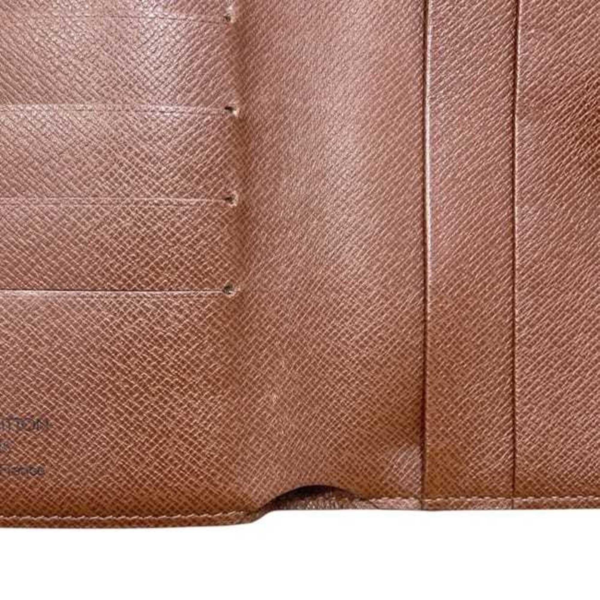 Louis Vuitton Brown Monogram Monogram Wallet (Bi-Fold) (Pre-Owned)