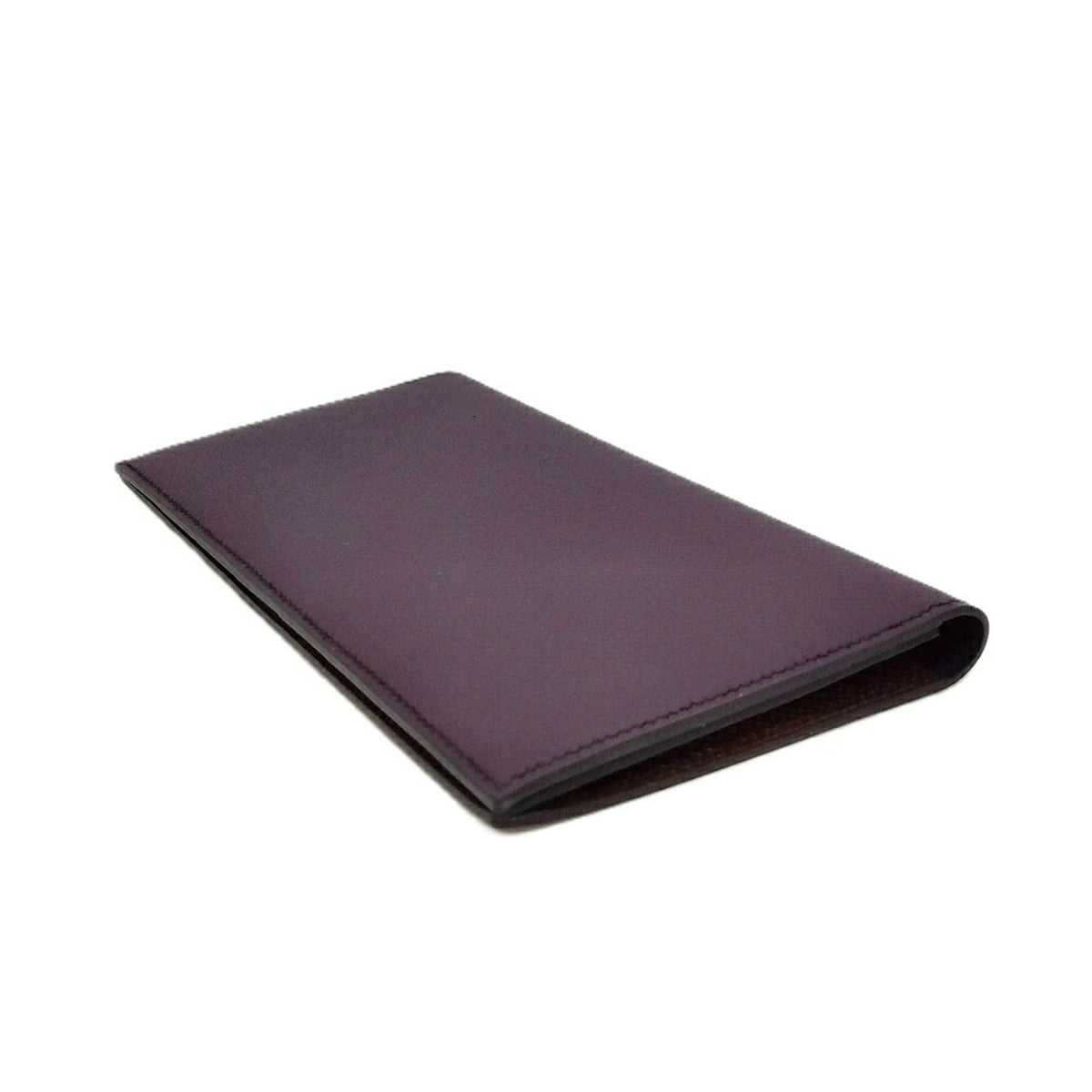 Hermes Purple Epsom Leather Bill Wallet (Bi-Fold) (Pre-Owned)