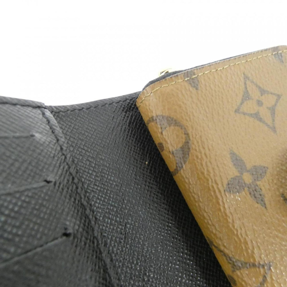 Louis Vuitton Brown Coated Canvas Wallet (Bi-Fold) (Pre-Owned)