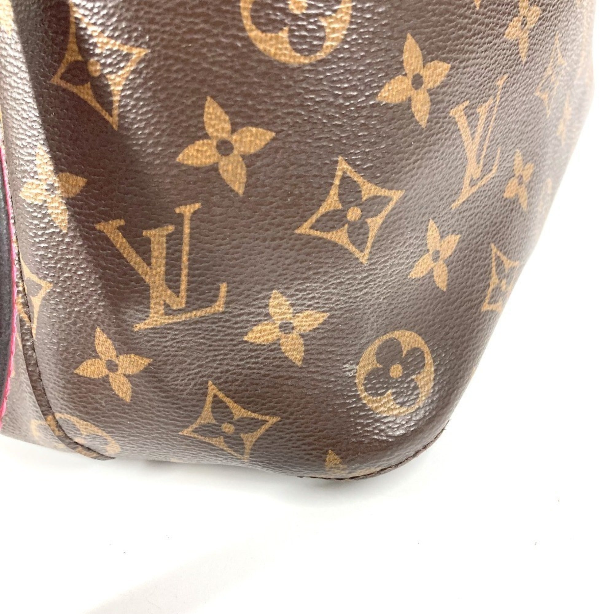 Louis Vuitton Brown Pink Monogram Shoulder Bag (Pre-Owned)
