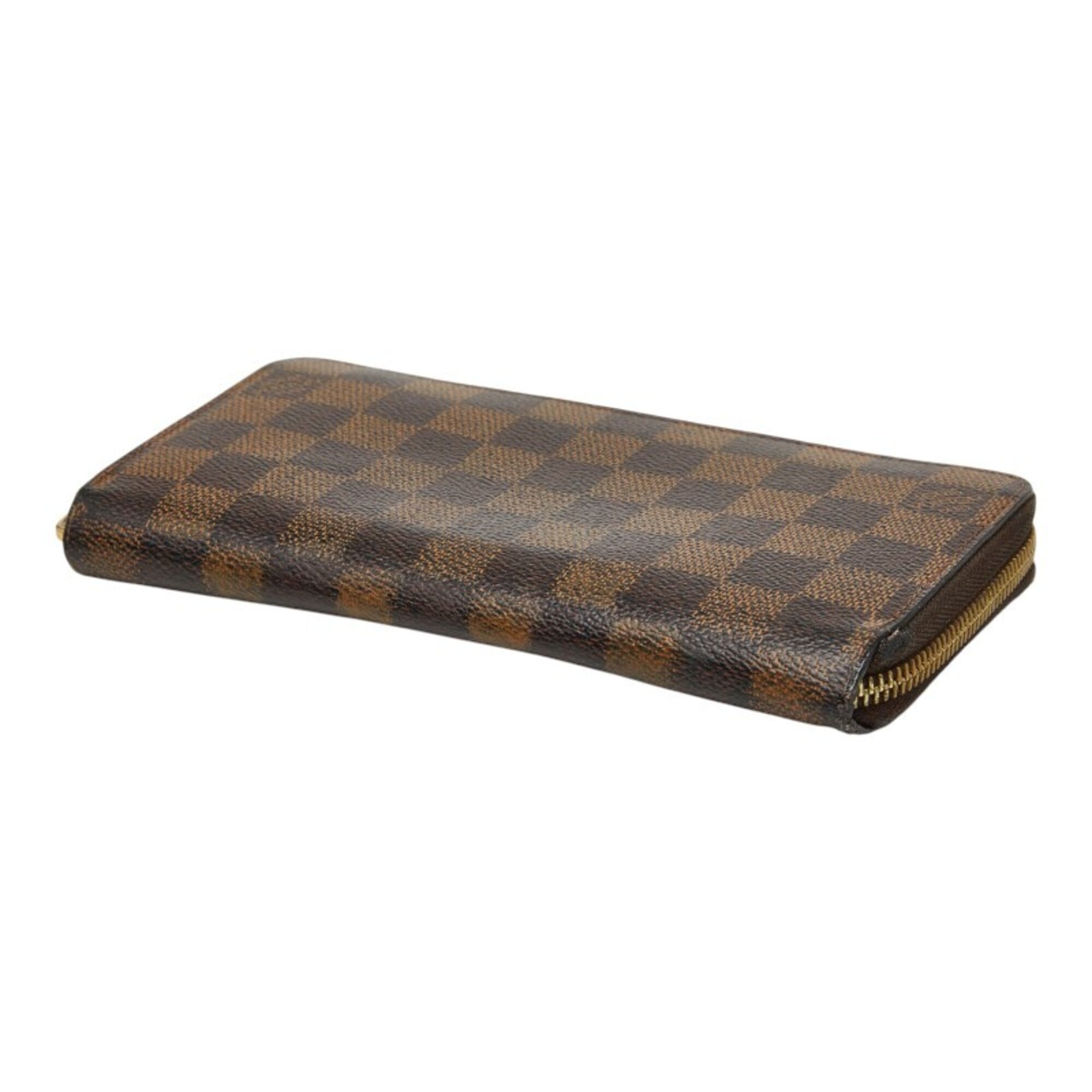 Louis Vuitton Brown Pvc Long Wallet (Bi-Fold) (Pre-Owned)