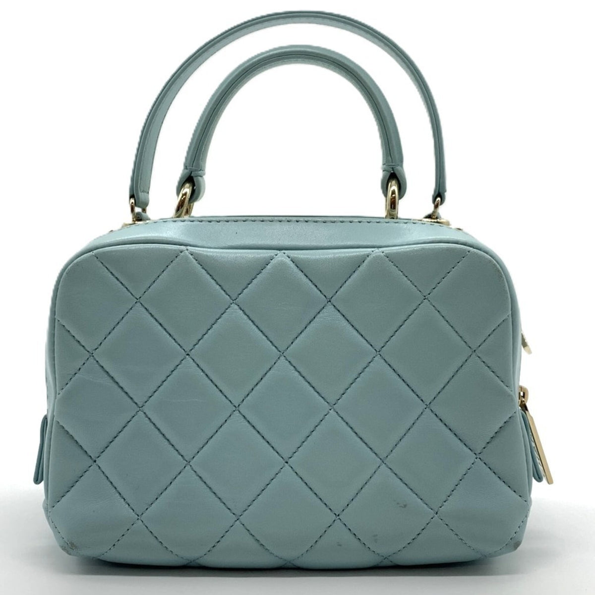 Chanel Leather Handbag Shoulder Bag (Pre-Owned)