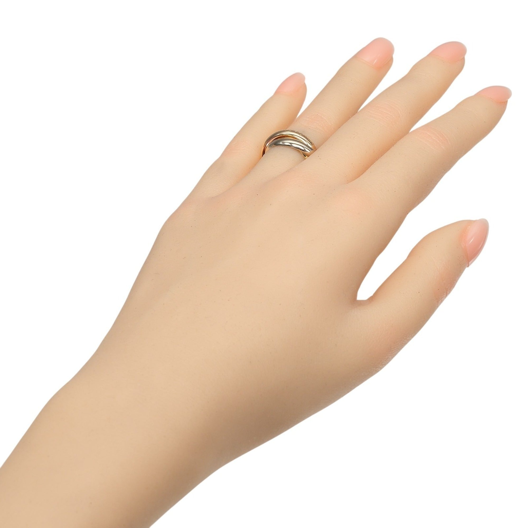 Cartier Yellow Gold (18K) Pink Gold (18K) White Gold (18K) Band Ring (Pre-Owned)