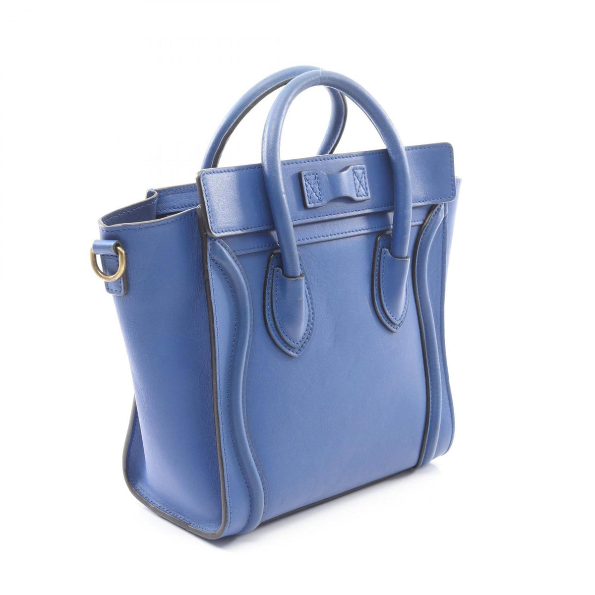 Celine Blue Leather Handbag (Pre-Owned)