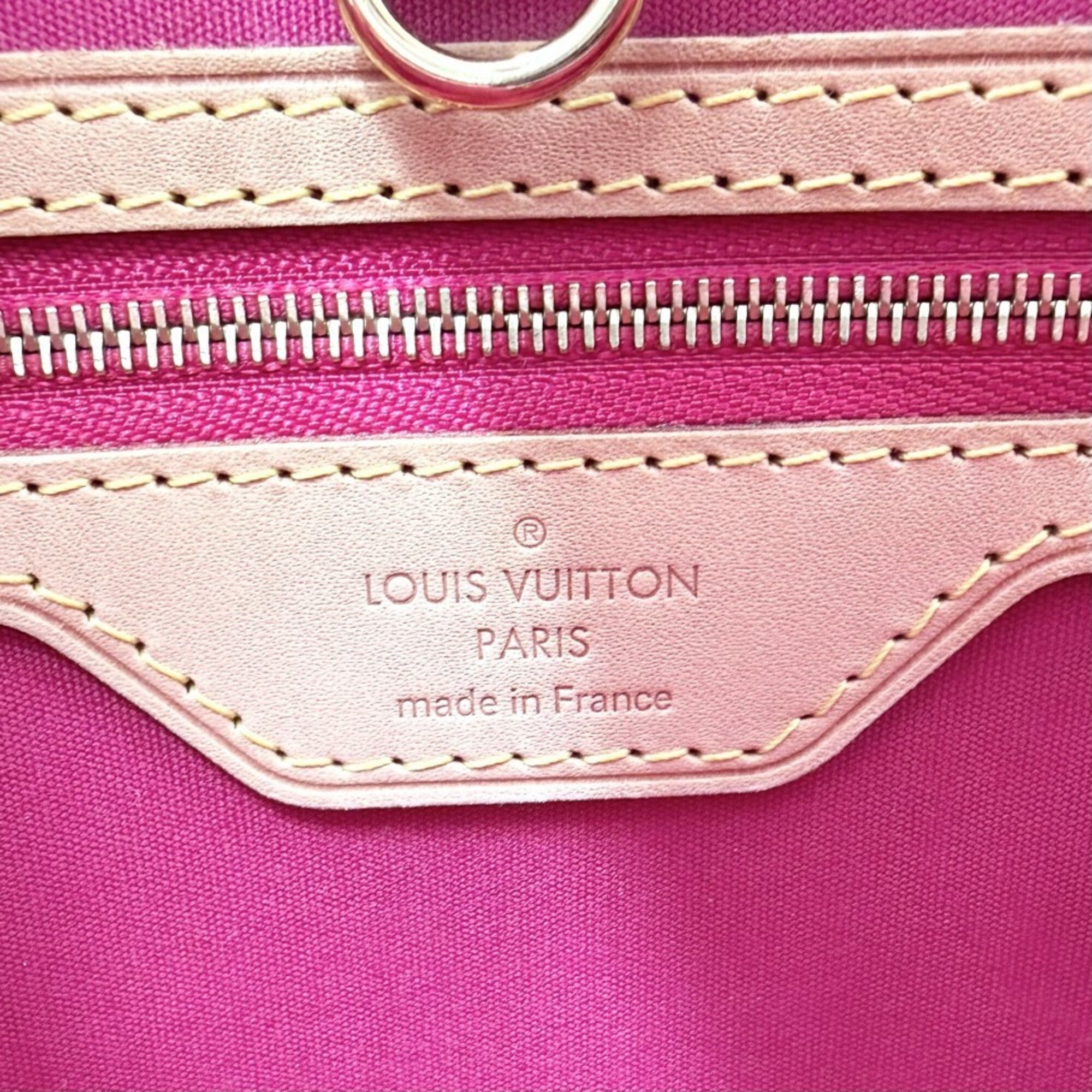 Louis Vuitton Pink Monogram Vernis Handbag (Pre-Owned)