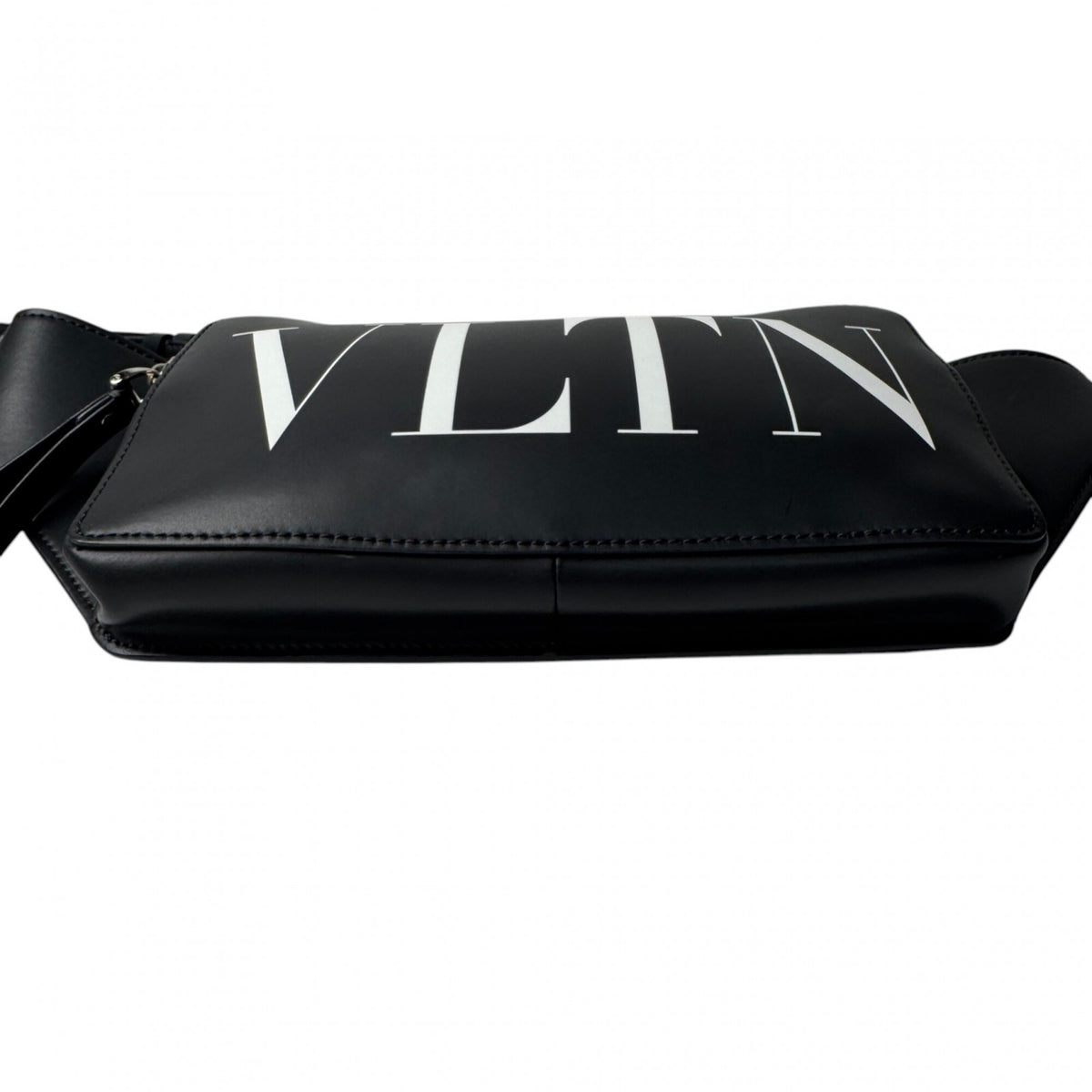 Valentino Garavani Black Leather Sling Bag (Pre-Owned)