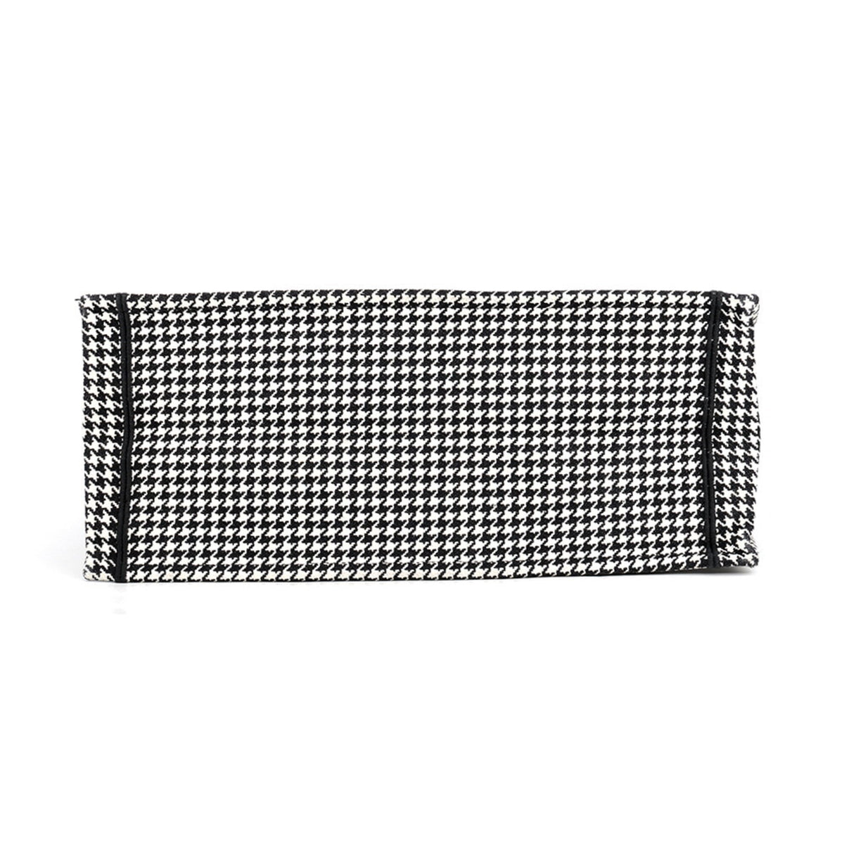 Christian Dior Black White Canvas Handbag Tote Bag (Pre-Owned)