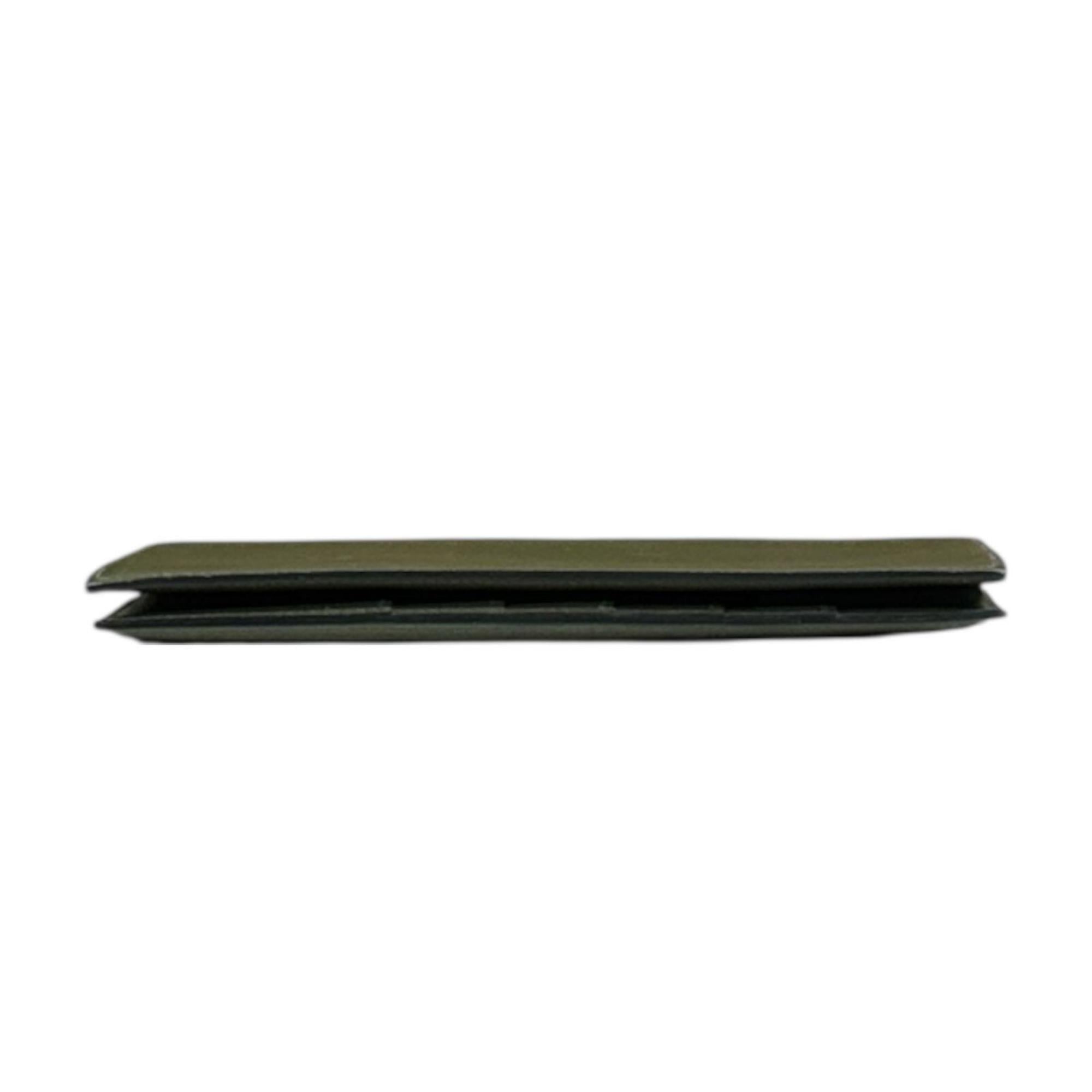 Hermes Green Leather Long Bill Wallet (Bi-Fold) (Pre-Owned)
