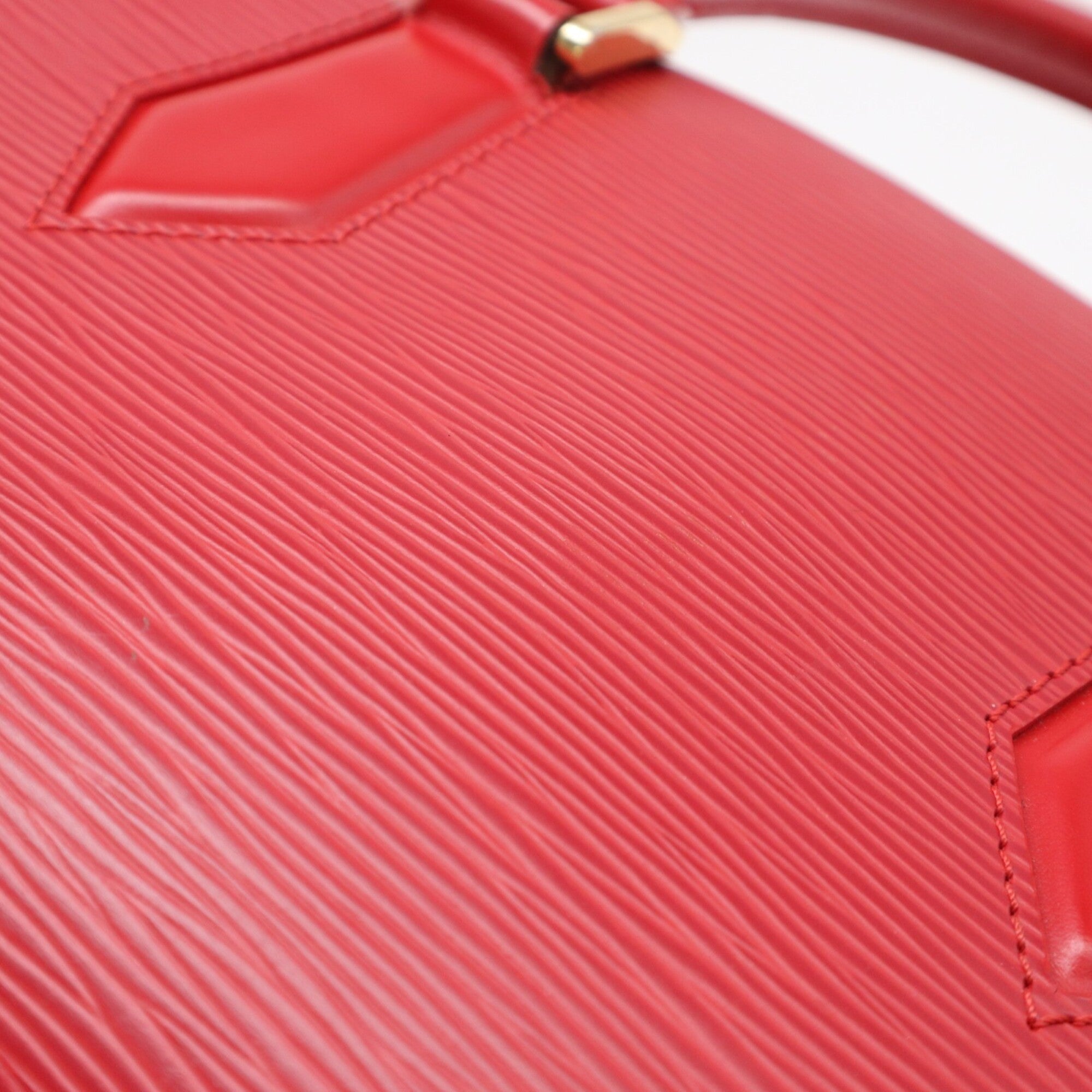 Louis Vuitton Epi Castilian Red Leather Handbag (Pre-Owned)