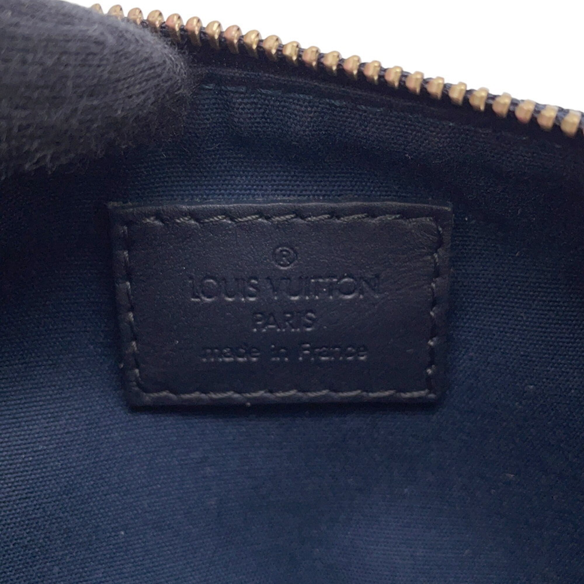 Louis Vuitton Blue Monogram Mini Pouch (Pre-Owned)